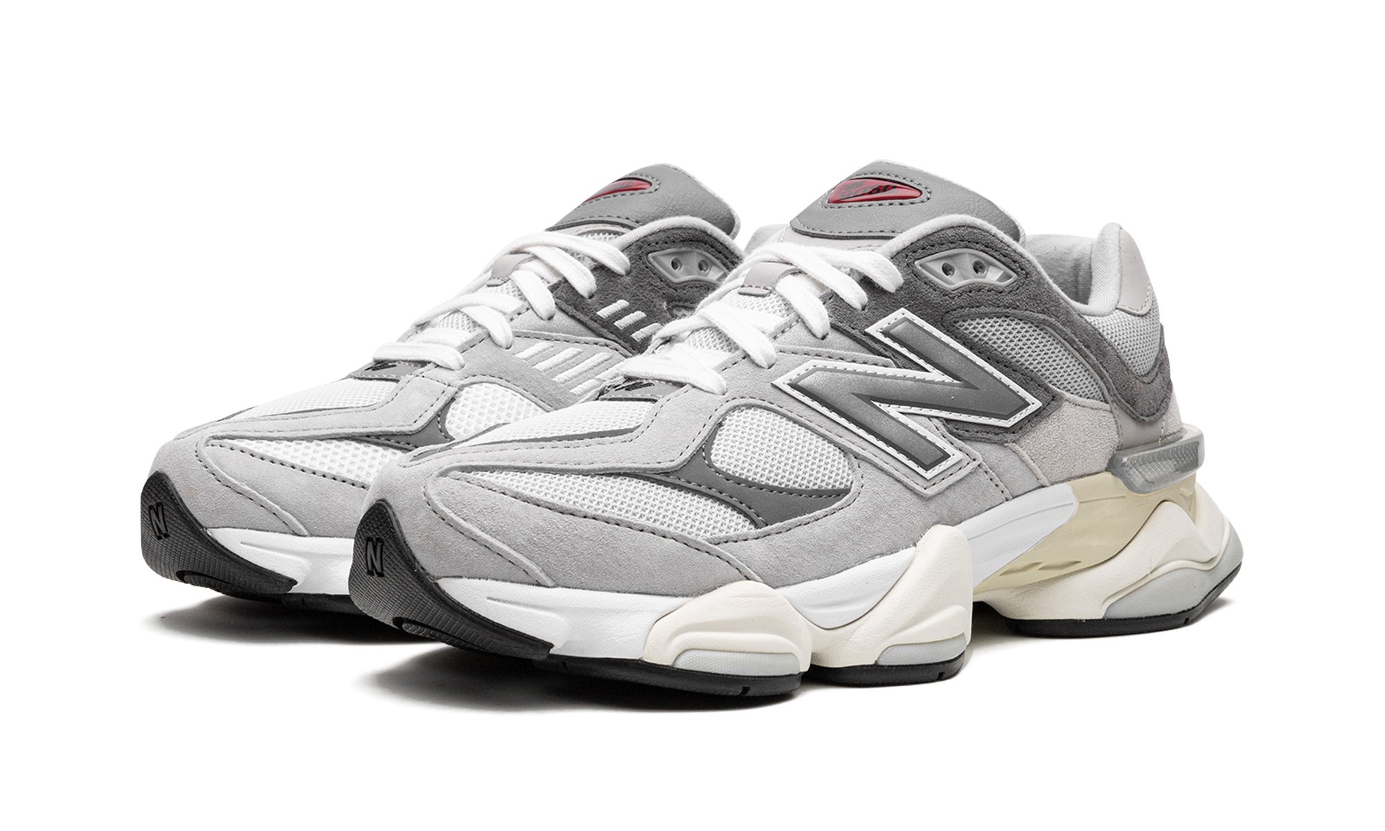 new balance 9060 rain cloud grey+U9060GRY+diagnol left view