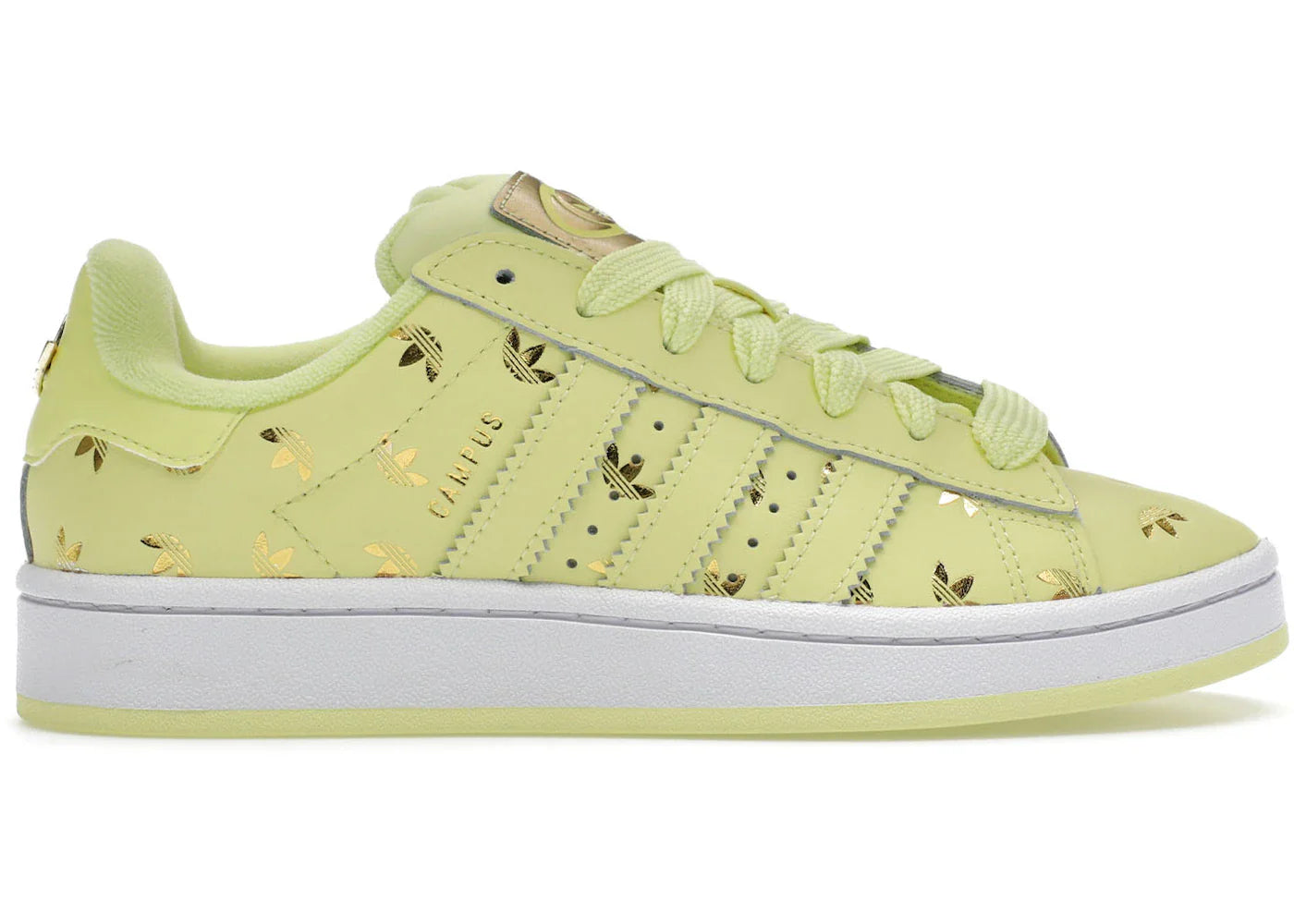 adidas Campus 00s Trefoil Pulse Yellow (Women's)