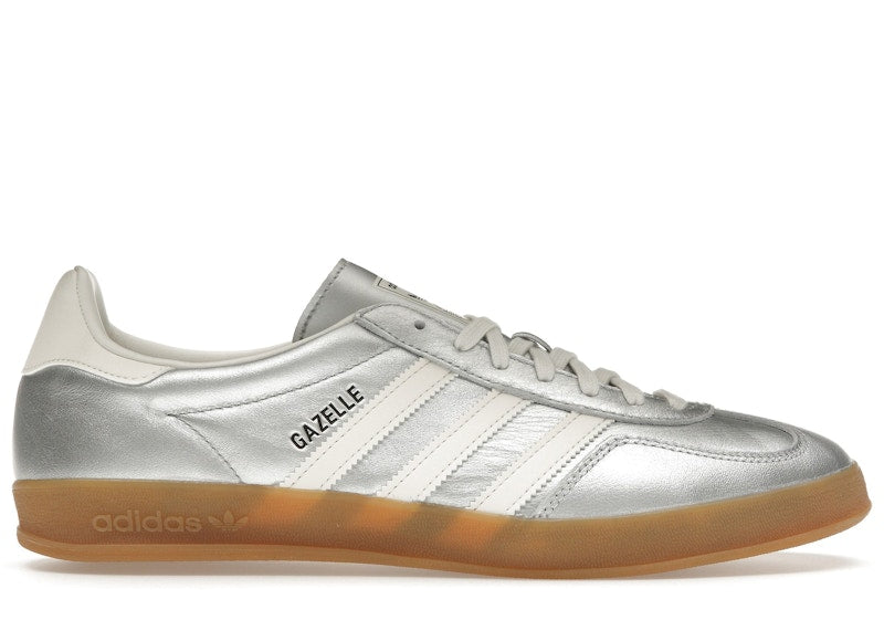 adidas Gazelle Indoor Silver Metallic Core White