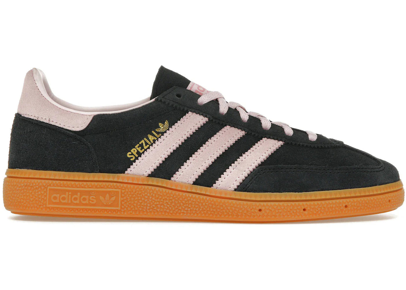 adidas Handball Spezial Core Black Clear Pink Gum (Women's)