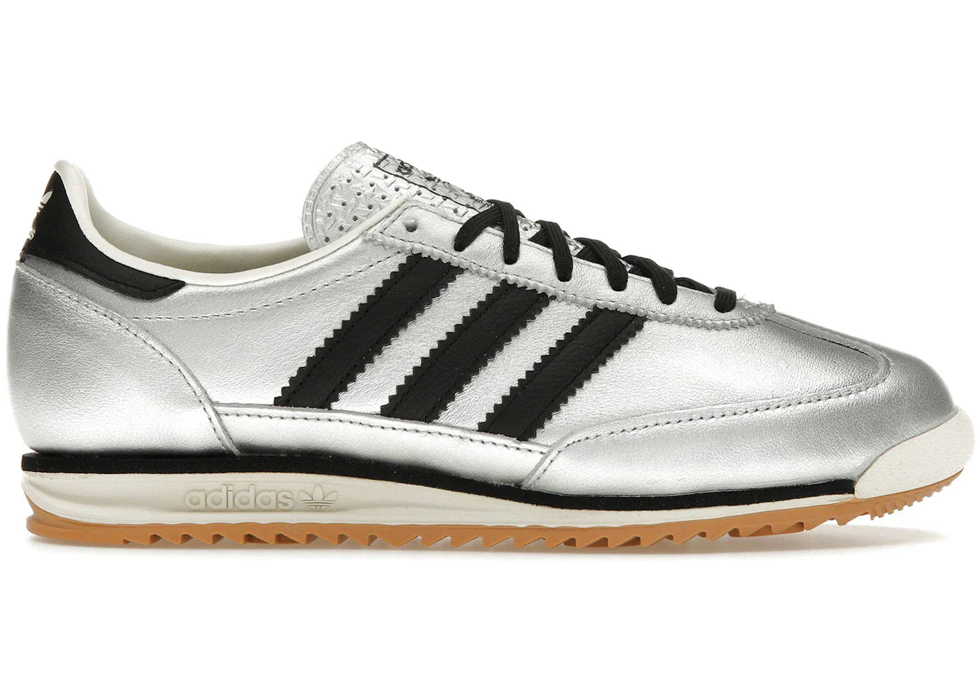 adidas SL 72 OG Silver Metallic Black Gum (Women's)