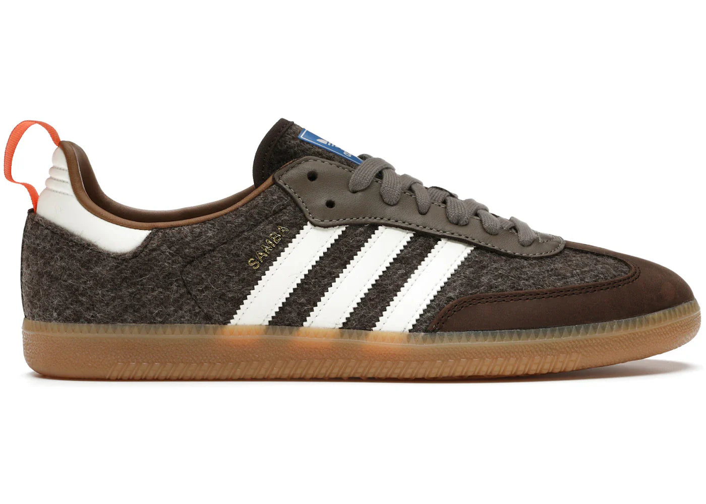 adidas Samba Fox Tweed Dark Brown