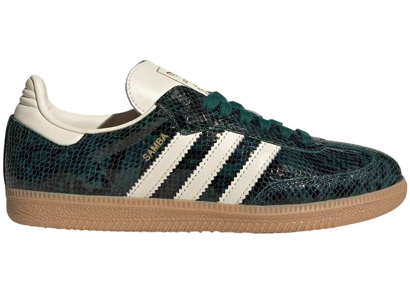 adidas Samba OG Black Cream White Collegiate Green