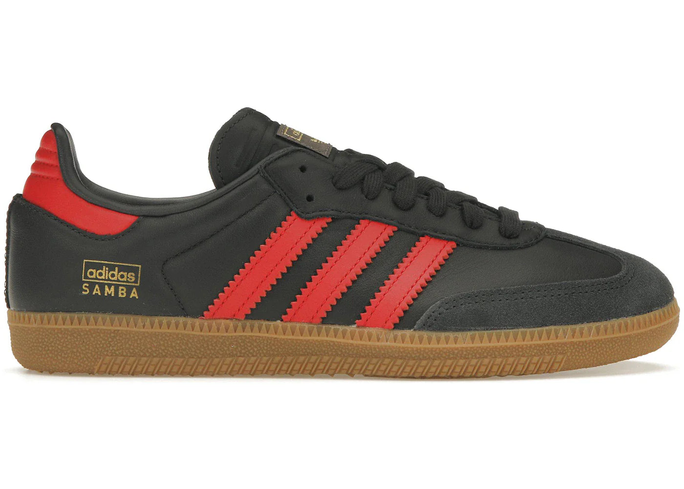 adidas Samba OG Carbon Better Scarlet