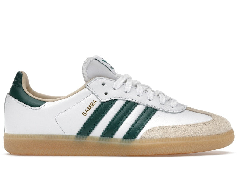 adidas Samba OG Cloud White Collegiate Green Gum