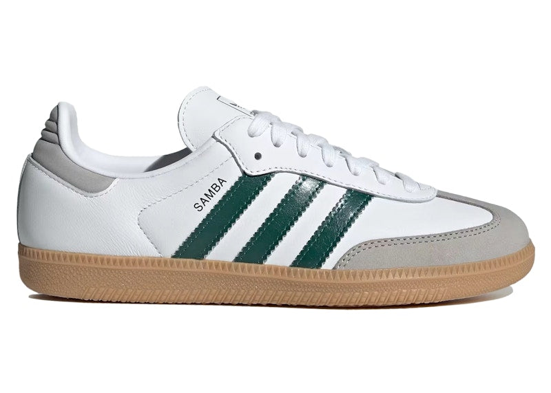 adidas Samba OG White Collegiate Green Gum (Women's)