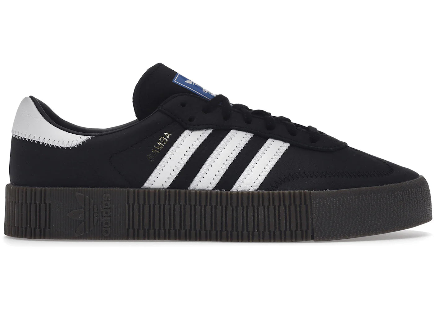 adidas Sambarose Black White Gum (Women's)