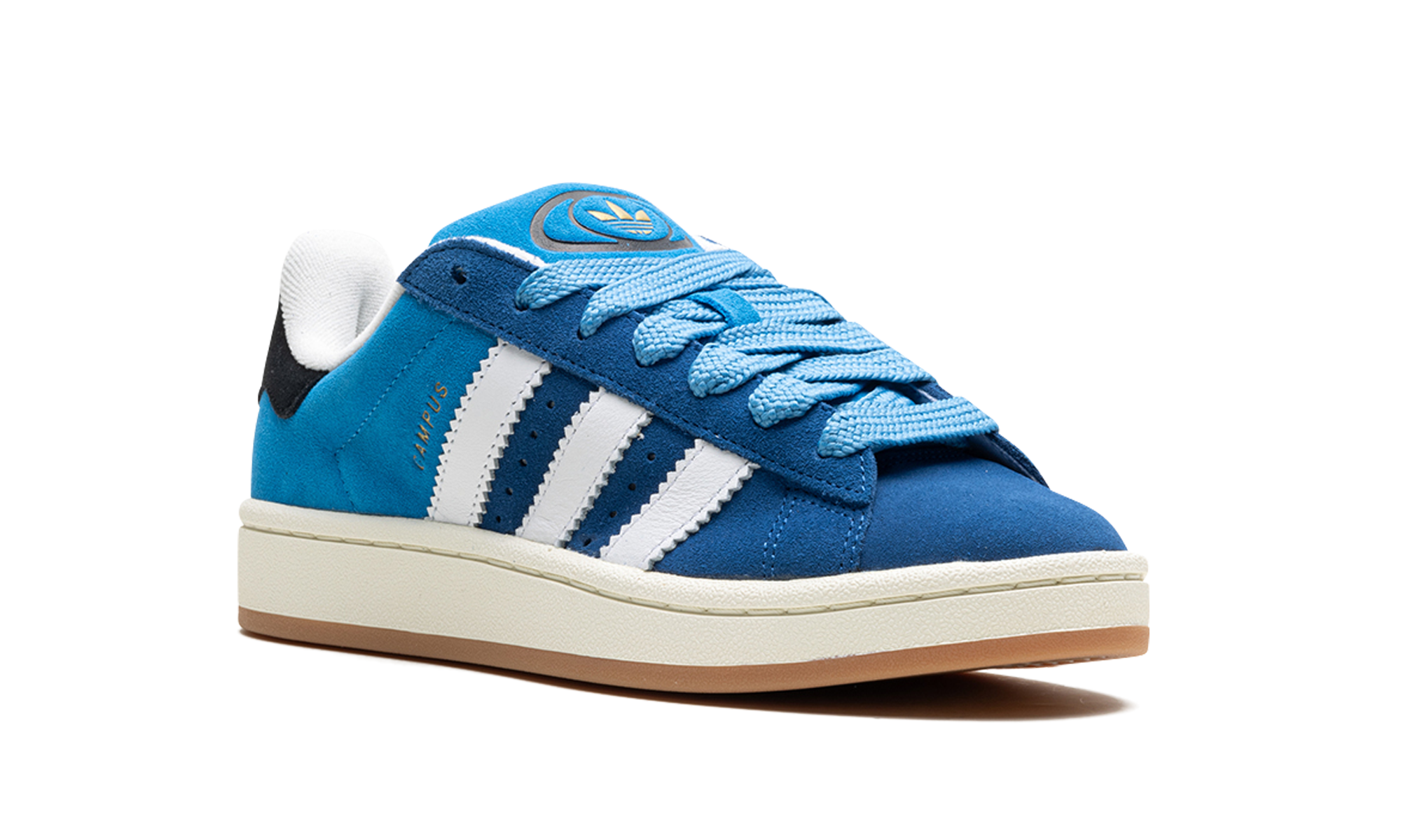 adidas campus 00s bright blue dark marine+ID2049+diagnol right view
