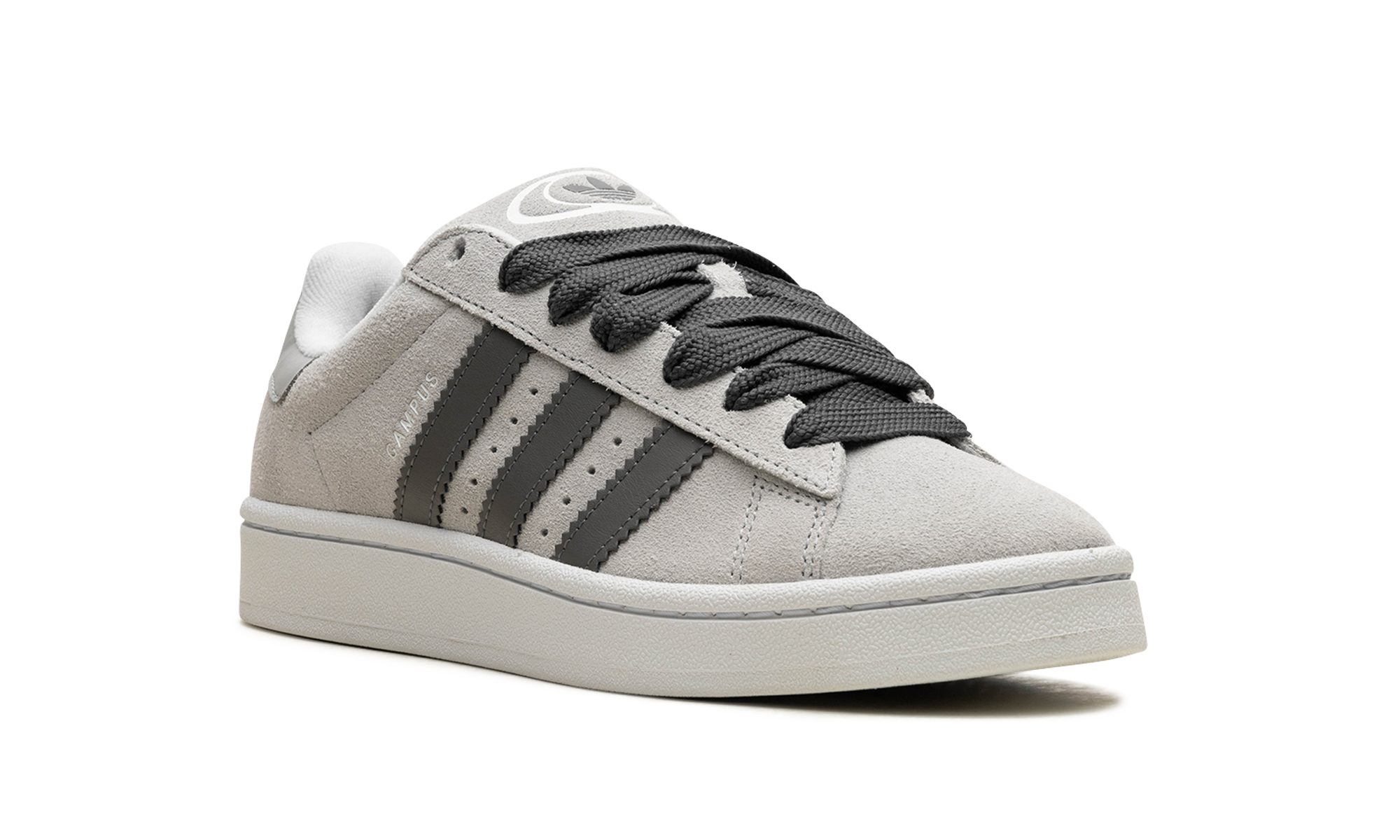 adidas campus 00s charcoal women s+ID3172+diagnol right view