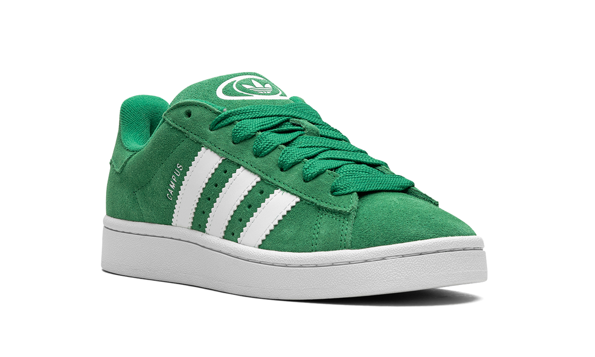 adidas campus 00s green cloud white women s+ID7029+diagnol right view