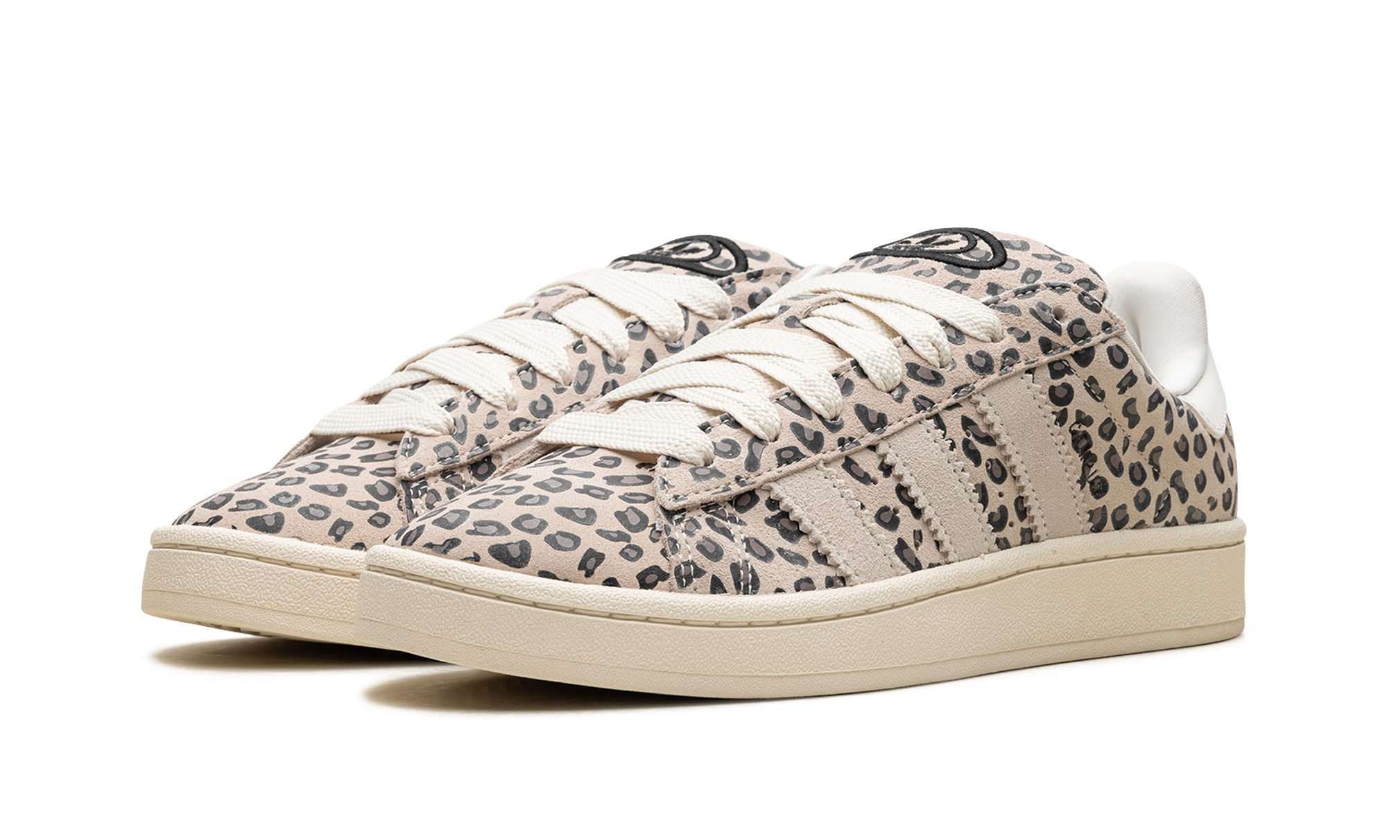 adidas campus 00s leopard women s+ID7041+diagnol left view