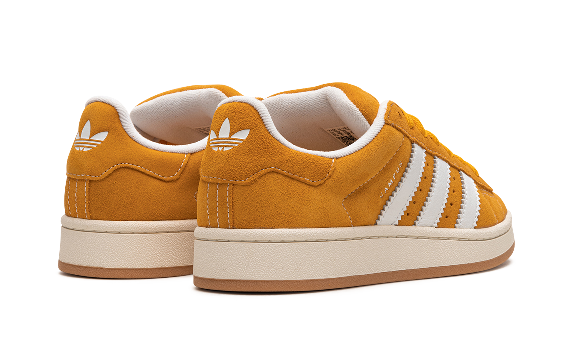 adidas campus 00s pantone cloud white+H03473+diagnol right behind view