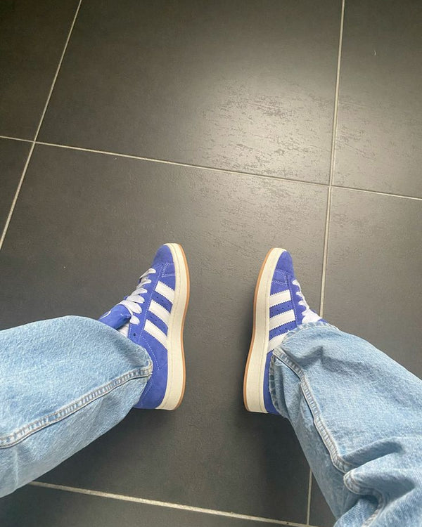 adidas Campus 00s Semi Lucid Blue Cloud White, Lifestyle View 3, SKU H03471