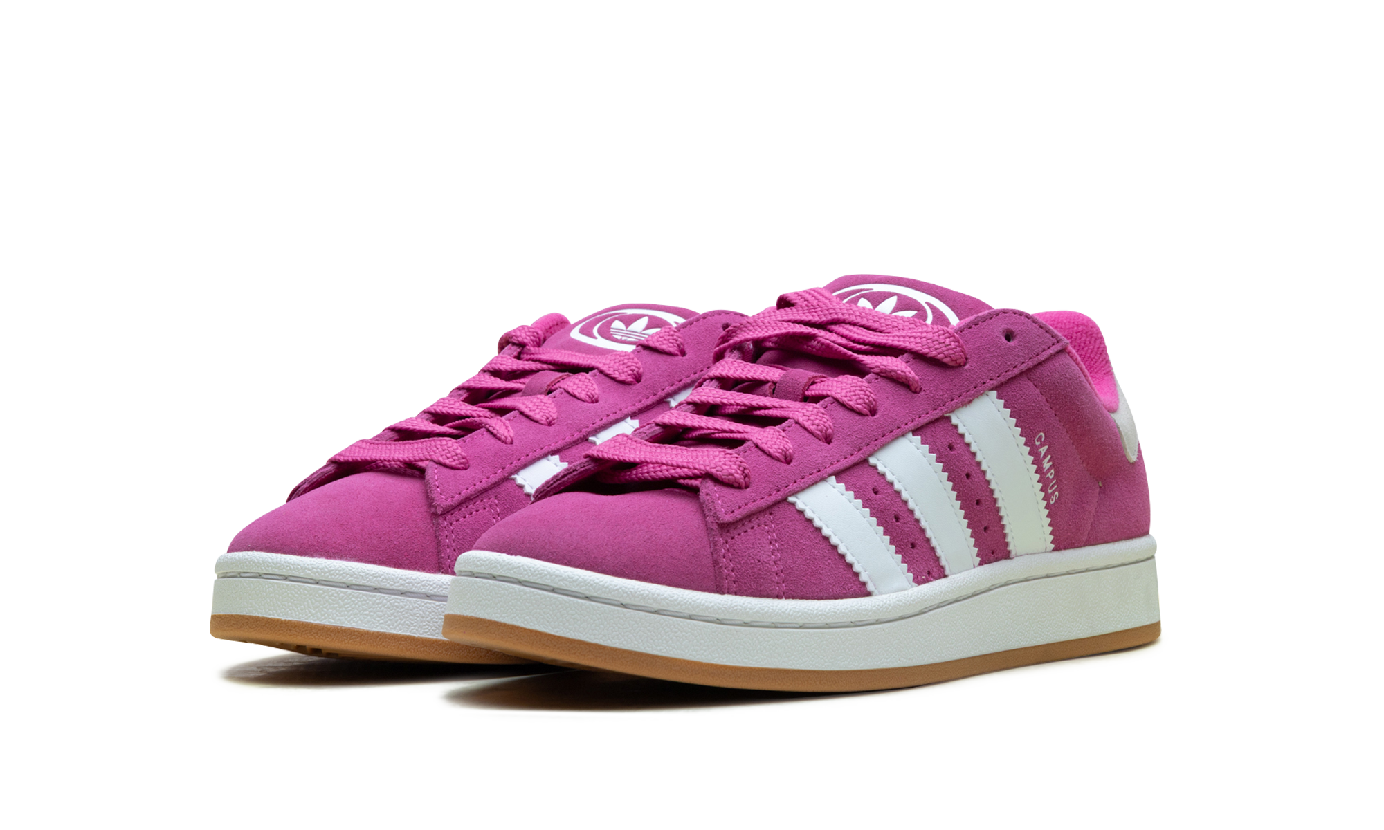 adidas campus 00s semi lucid fuchsia gs+IG9156+diagnol left view