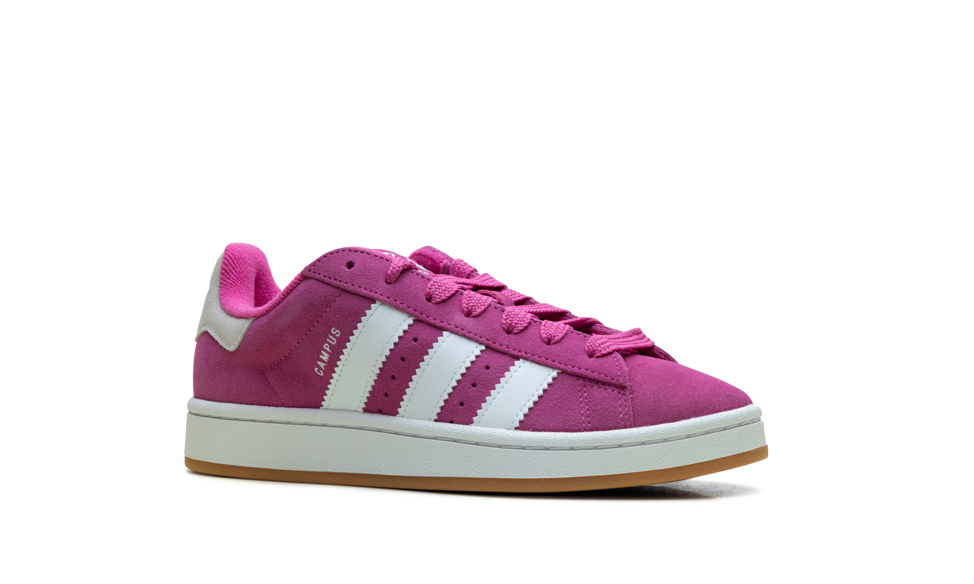 adidas campus 00s semi lucid fuchsia gs+IG9156+diagnol right view