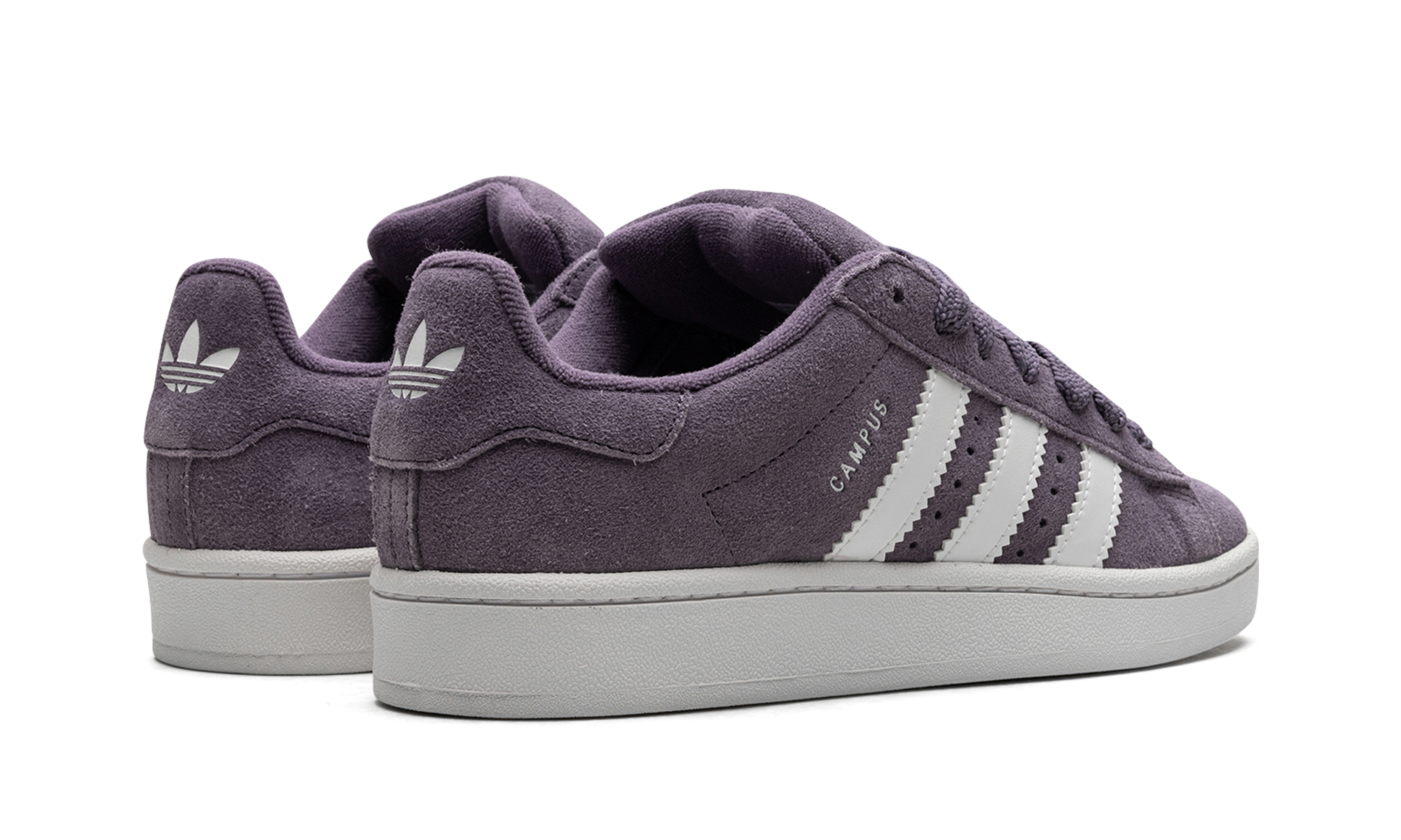 adidas campus 00s shadow violet women s+ID7038+diagnol right behind view
