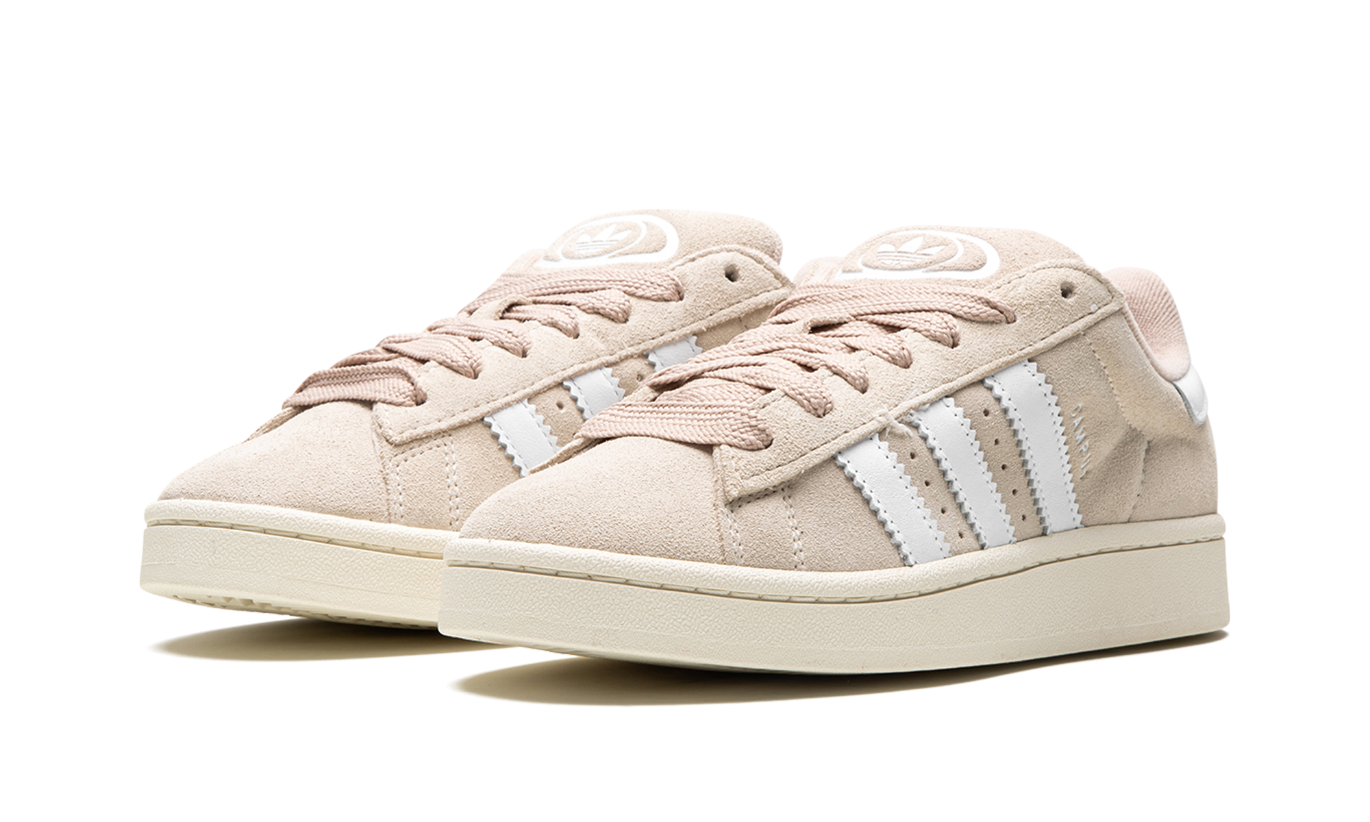 adidas campus 00s wonder white women s+HP2924+diagnol left view