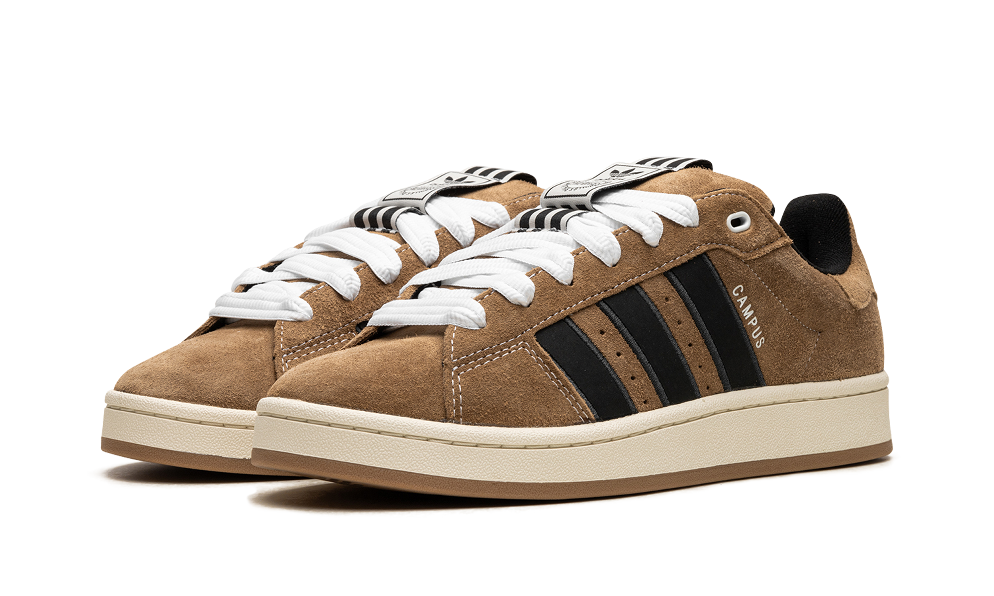 adidas campus 00s ynuk brown desert+IE2175+diagnol left view