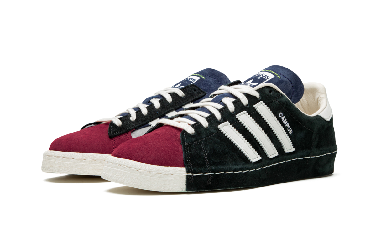adidas campus 80s by shun hirose aka recouture+FW7620+diagnol left view