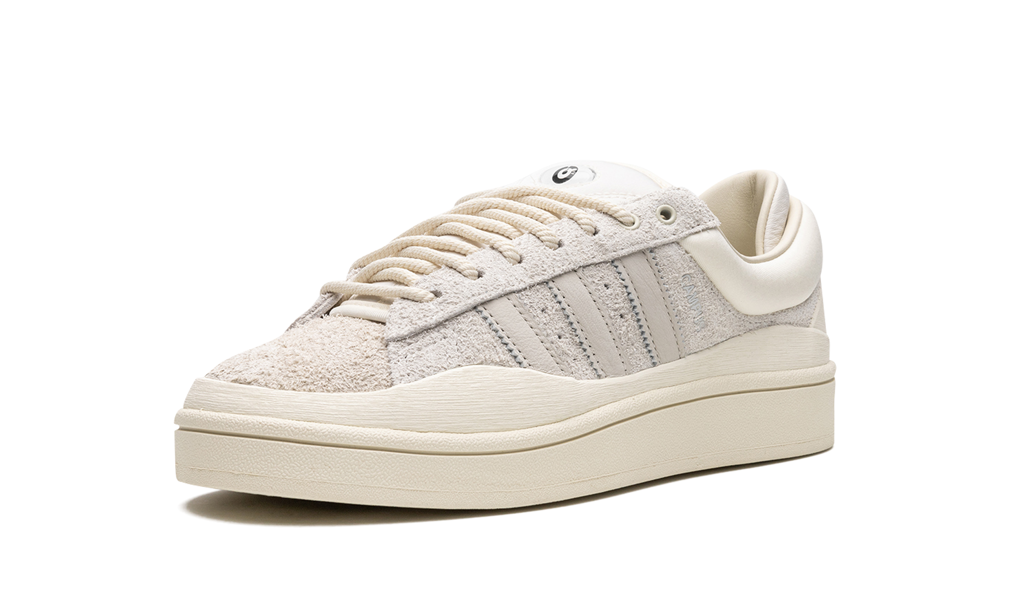 adidas campus light bad bunny cream+FZ5823+left diagnol single view