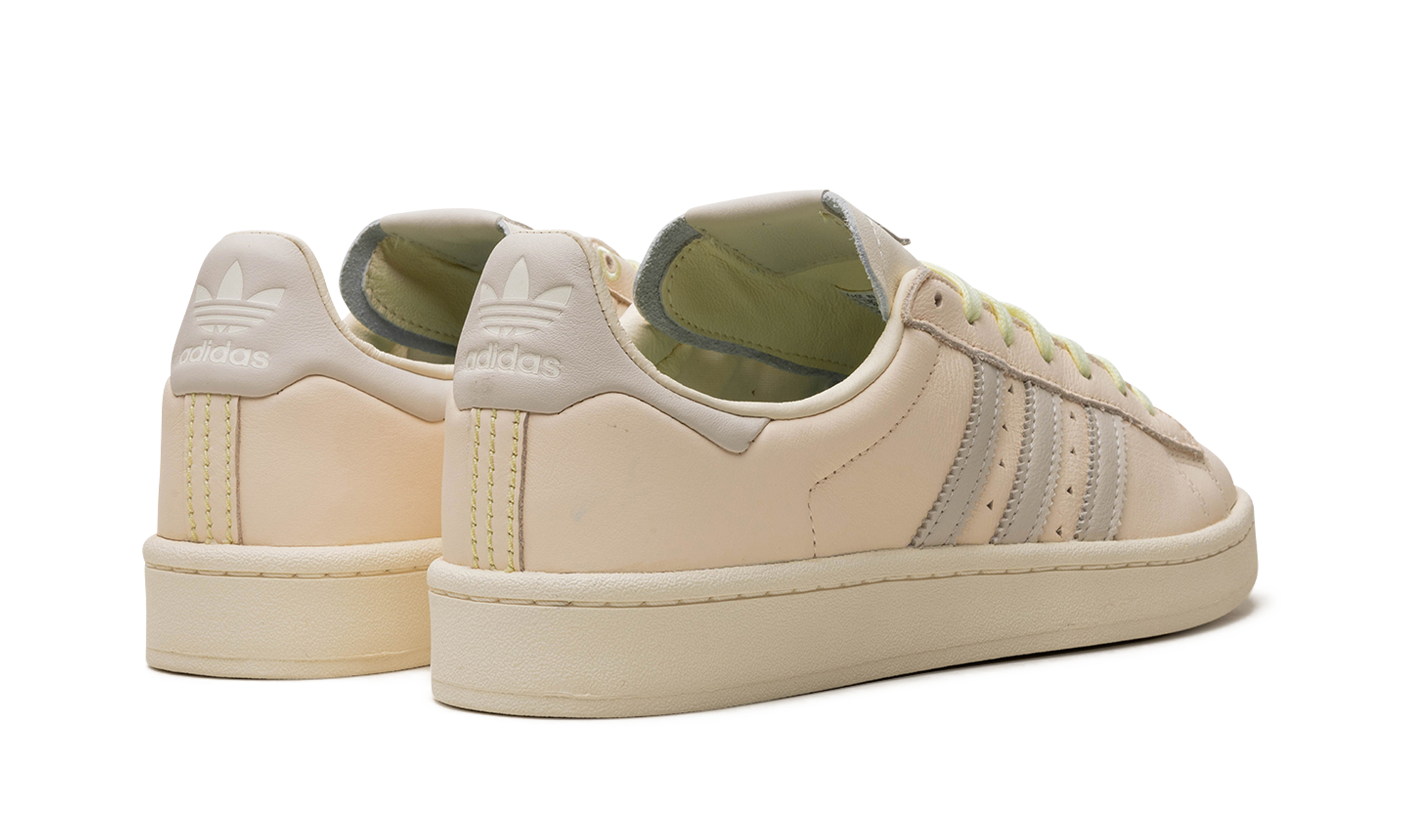 adidas campus pharrell williams ecru tint+FX8025+diagnol right behind view