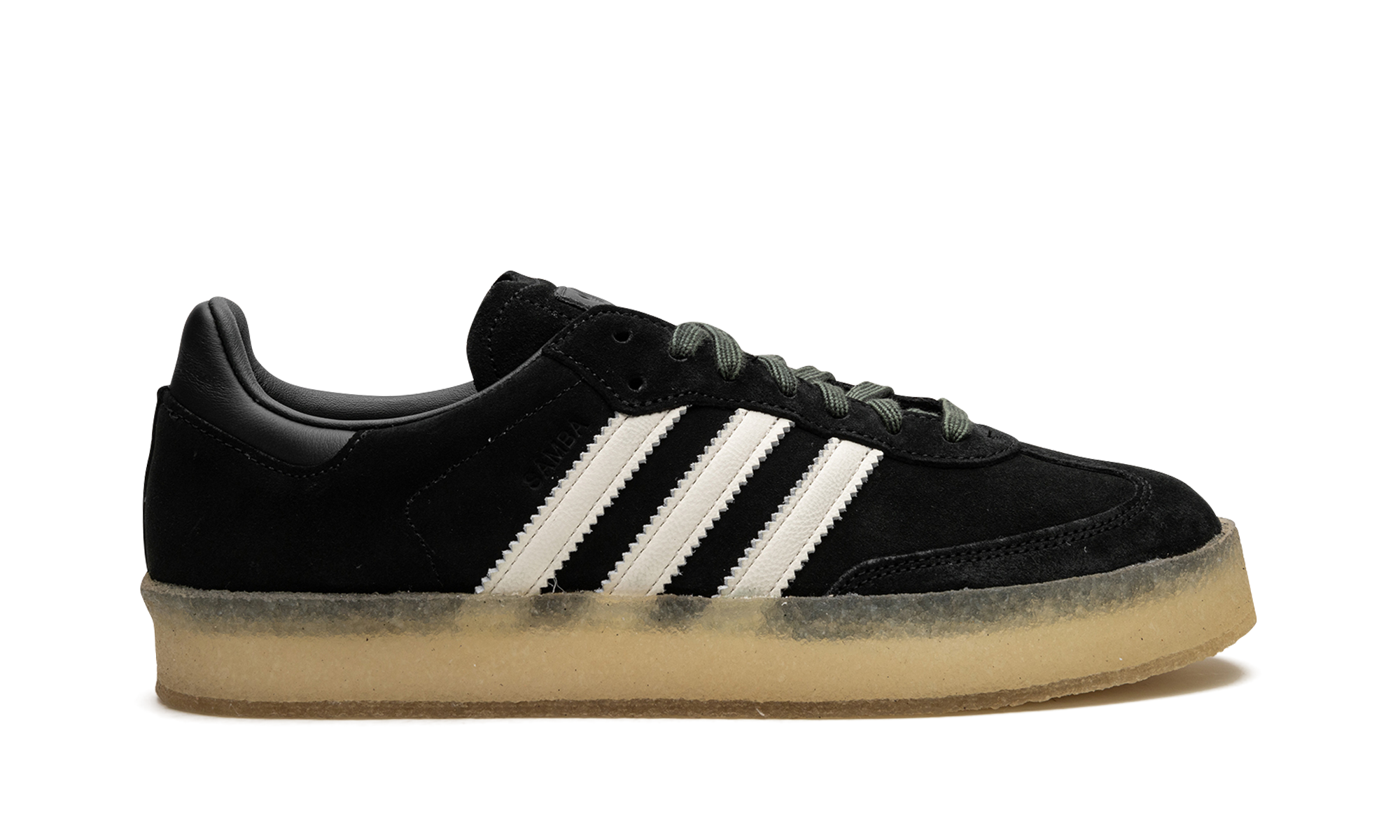 adidas clarks 8th street samba by ronnie fieg shadow green+ID7299+right view