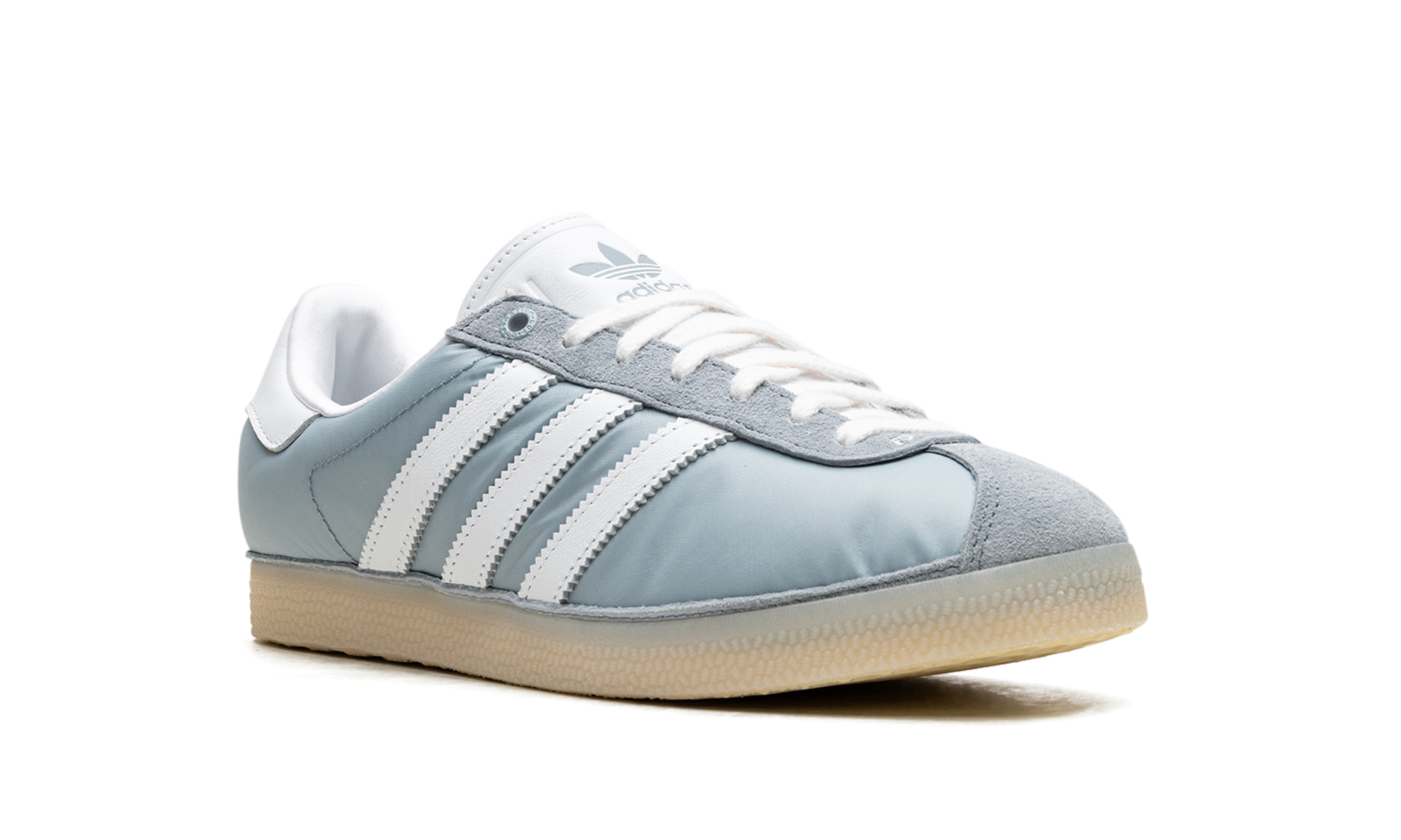 adidas gazelle 85 footpatrol light grey+IG4524+diagnol right view