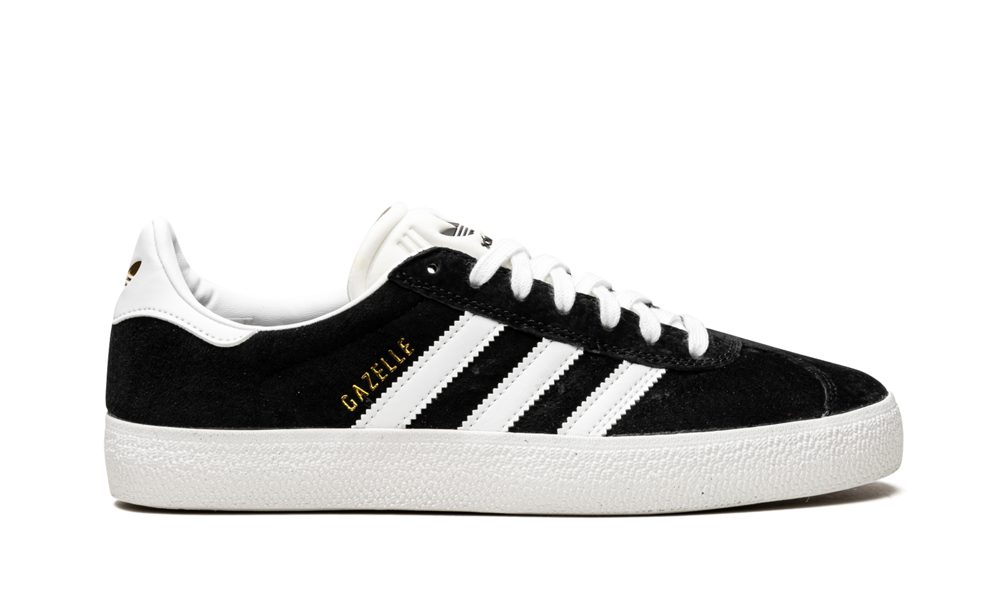 adidas gazelle adv black white gold+FX6563+right view