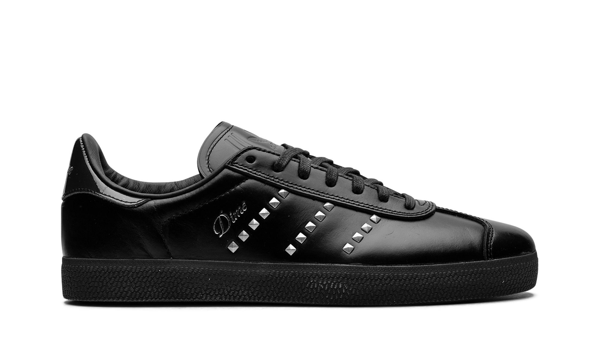 adidas gazelle adv dime black+IH2946+right view