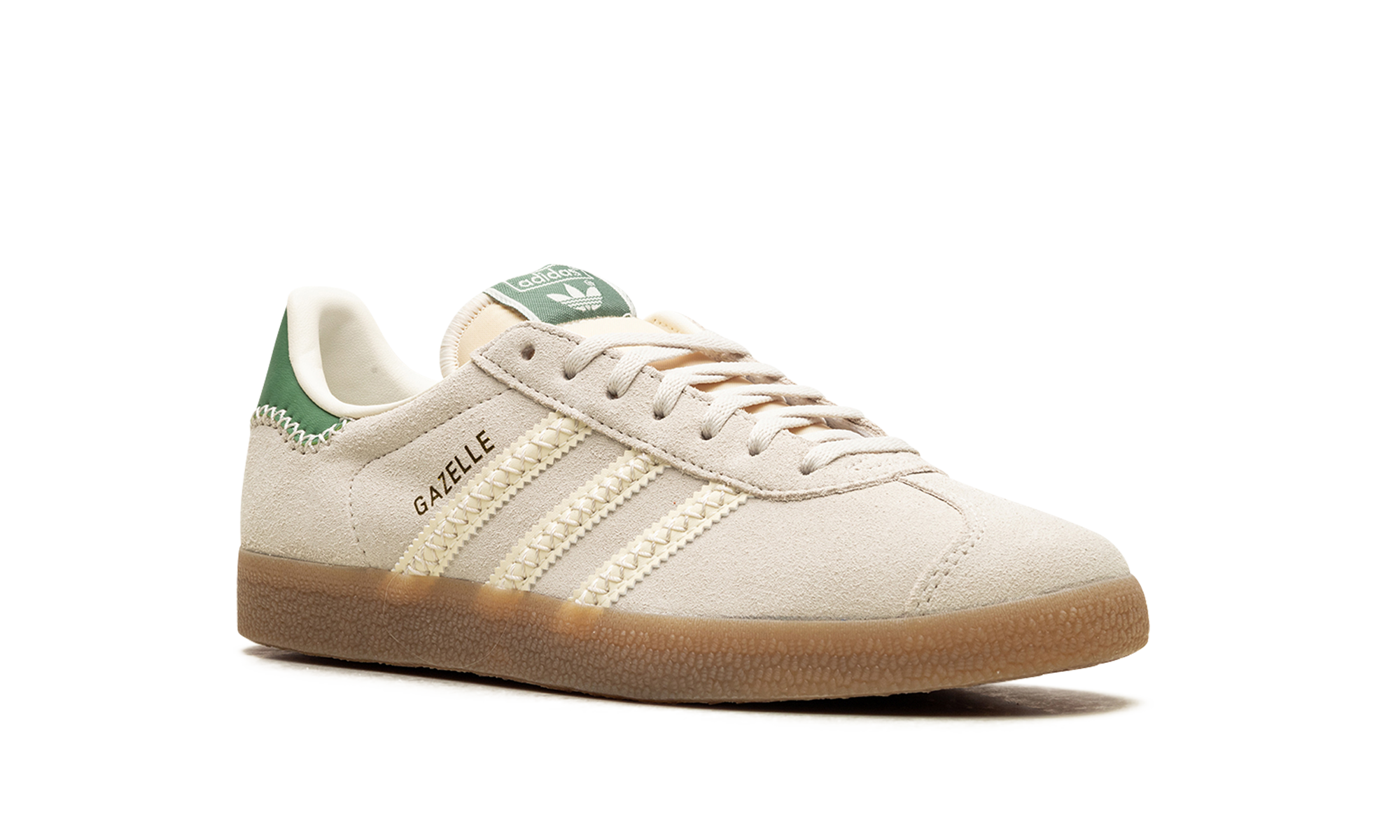 adidas gazelle alumina preloved green+IE3691+diagnol right view