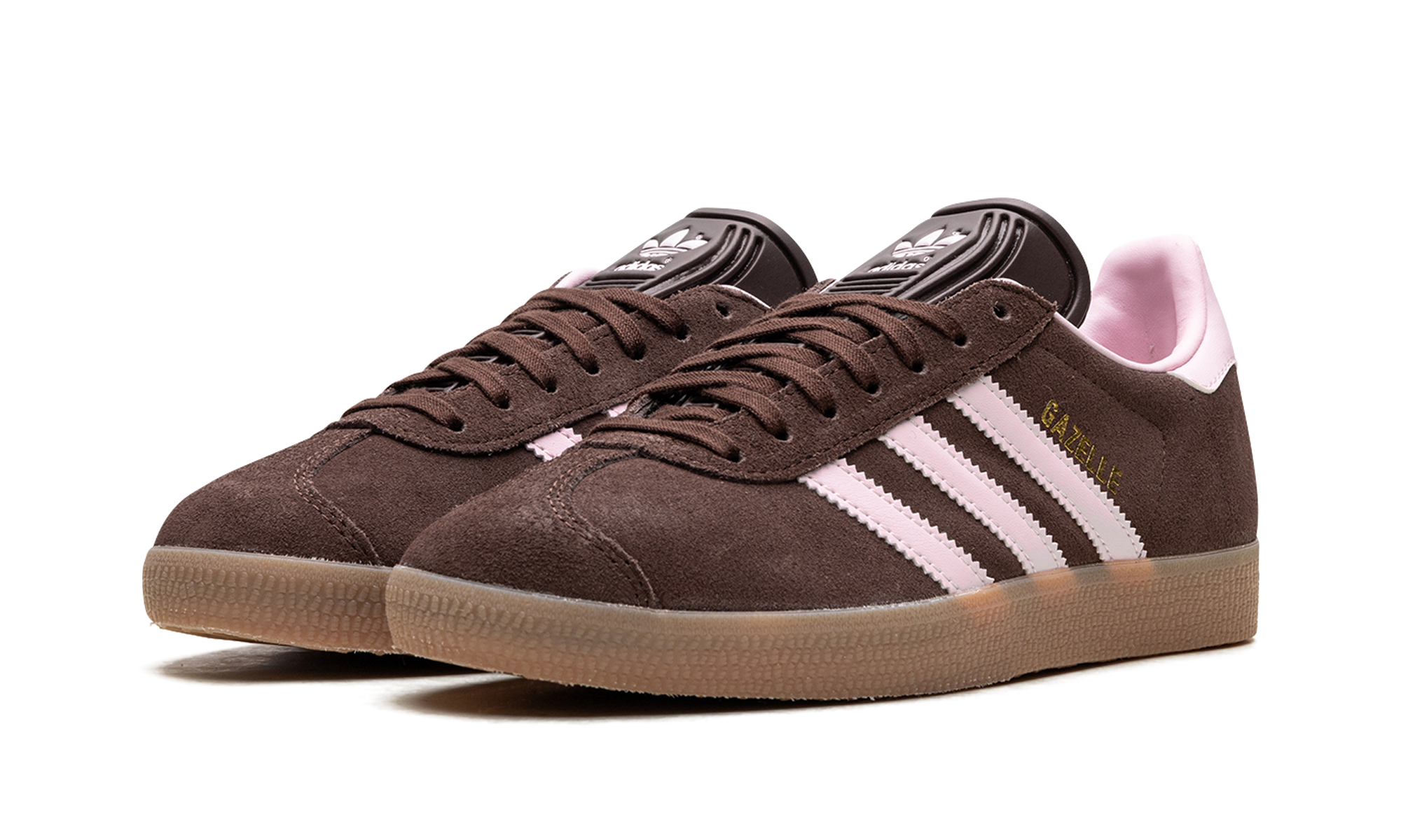 adidas gazelle auburn clear pink+JH5666+diagnol left view