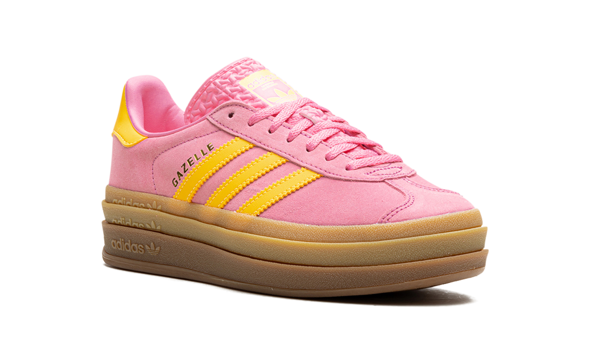 adidas gazelle bold bliss pink spark women s+IF4498+diagnol right view