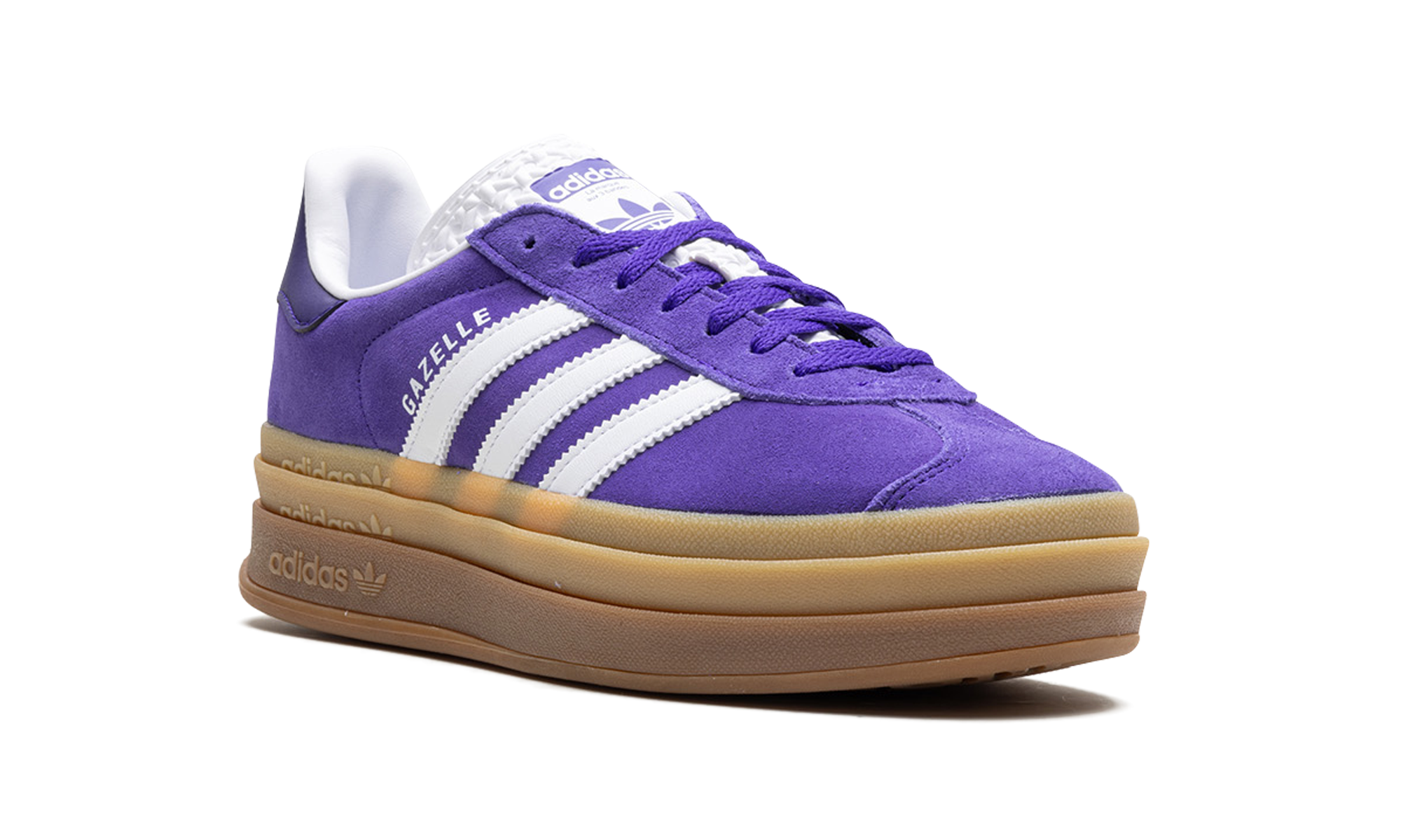 adidas gazelle bold energy ink gum women s+IE0419+diagnol right view