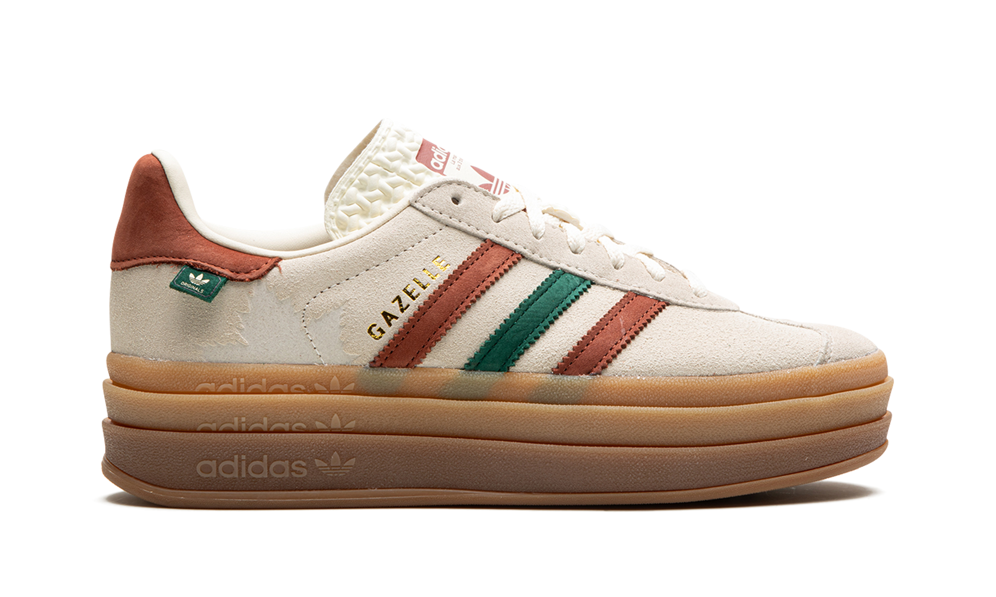 adidas gazelle bold maple leaf women s+IG3685+right view
