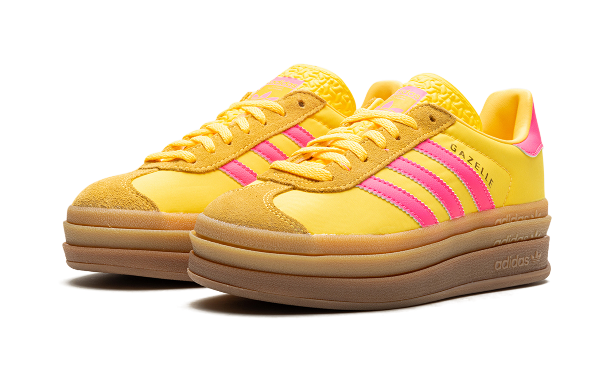adidas gazelle bold spark lucid pink women s+IG4387+diagnol left view