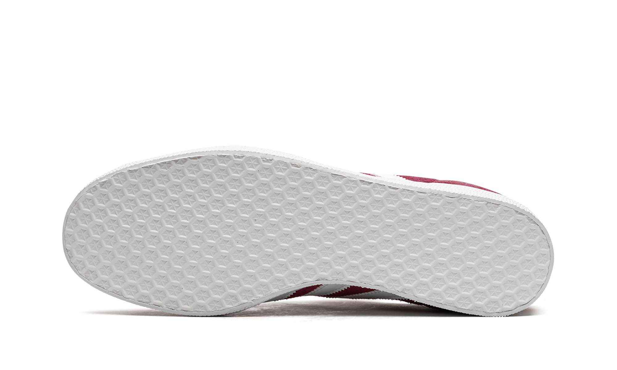 adidas gazelle collegiate burgundy white+B41645+bottom view