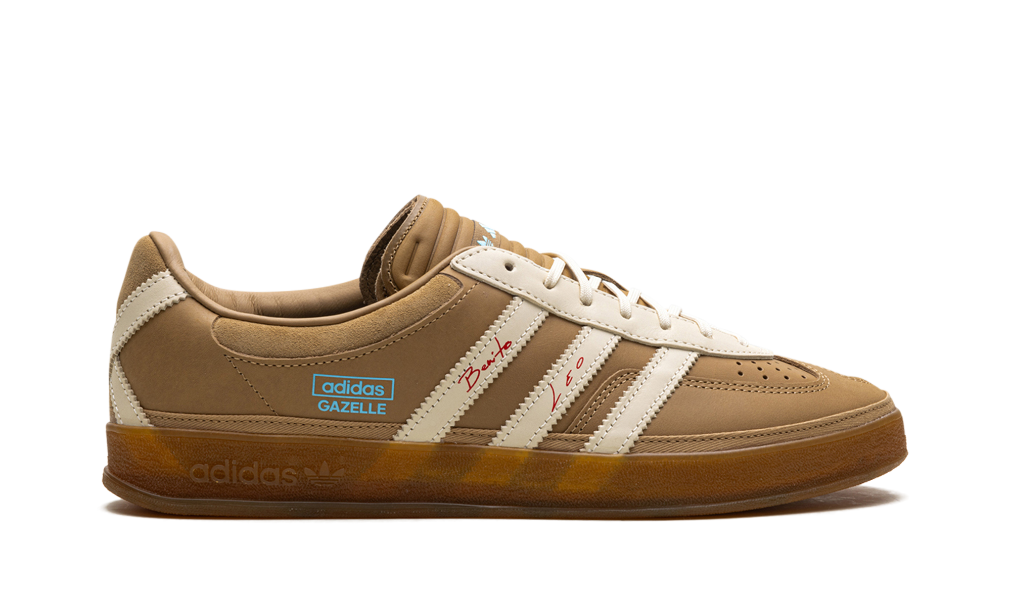 adidas gazelle indoor bad bunny lionel messi la voz de los fans+JR0182+right view