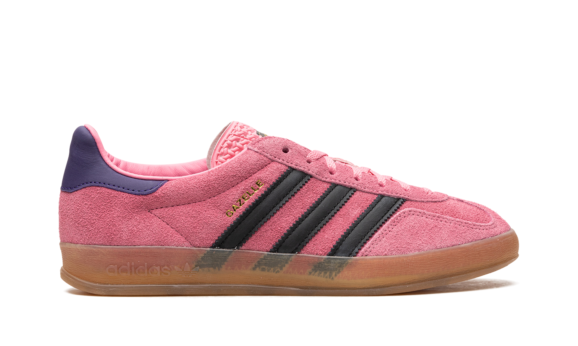 adidas gazelle indoor bliss pink purple women s+IE7002+right view