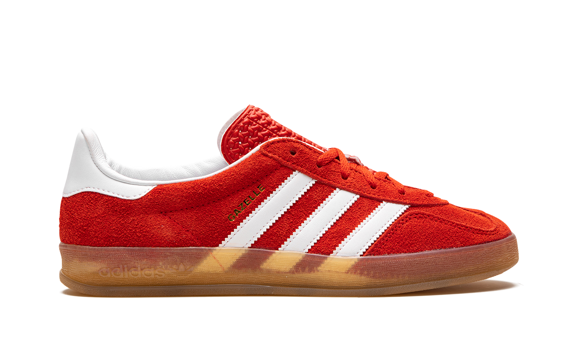 adidas gazelle indoor bold orange women s+HQ8718+right view