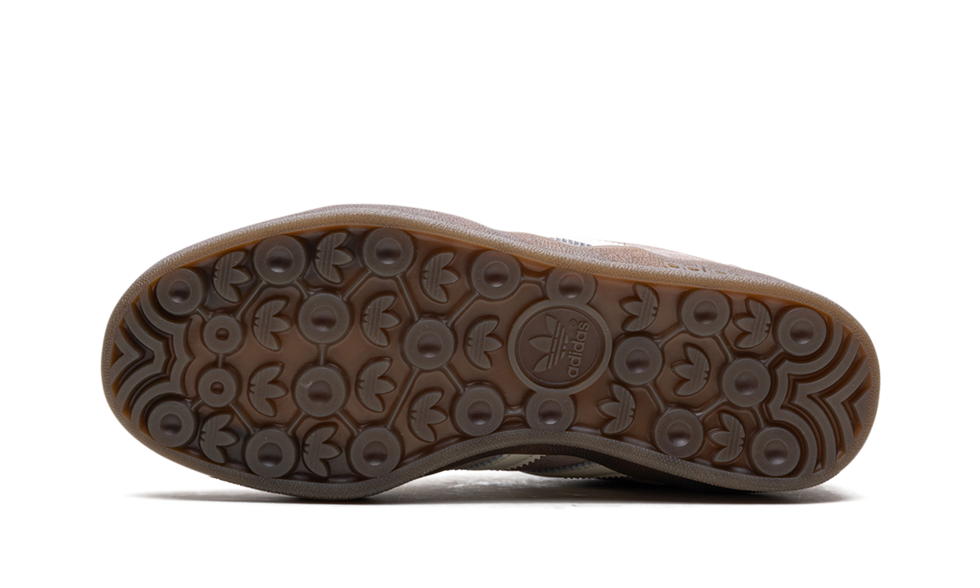 adidas gazelle indoor brown pink women s+JH6477+bottom view