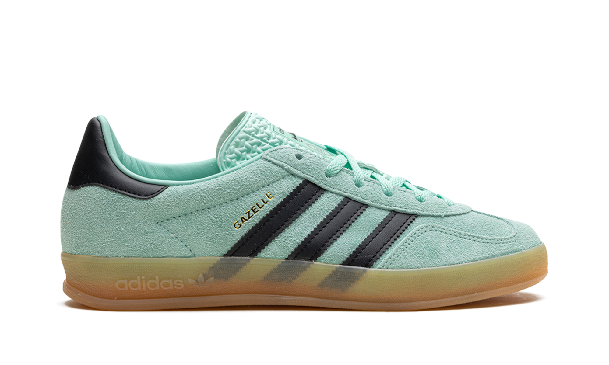 adidas gazelle indoor clear mint black gum+IH7488+right view