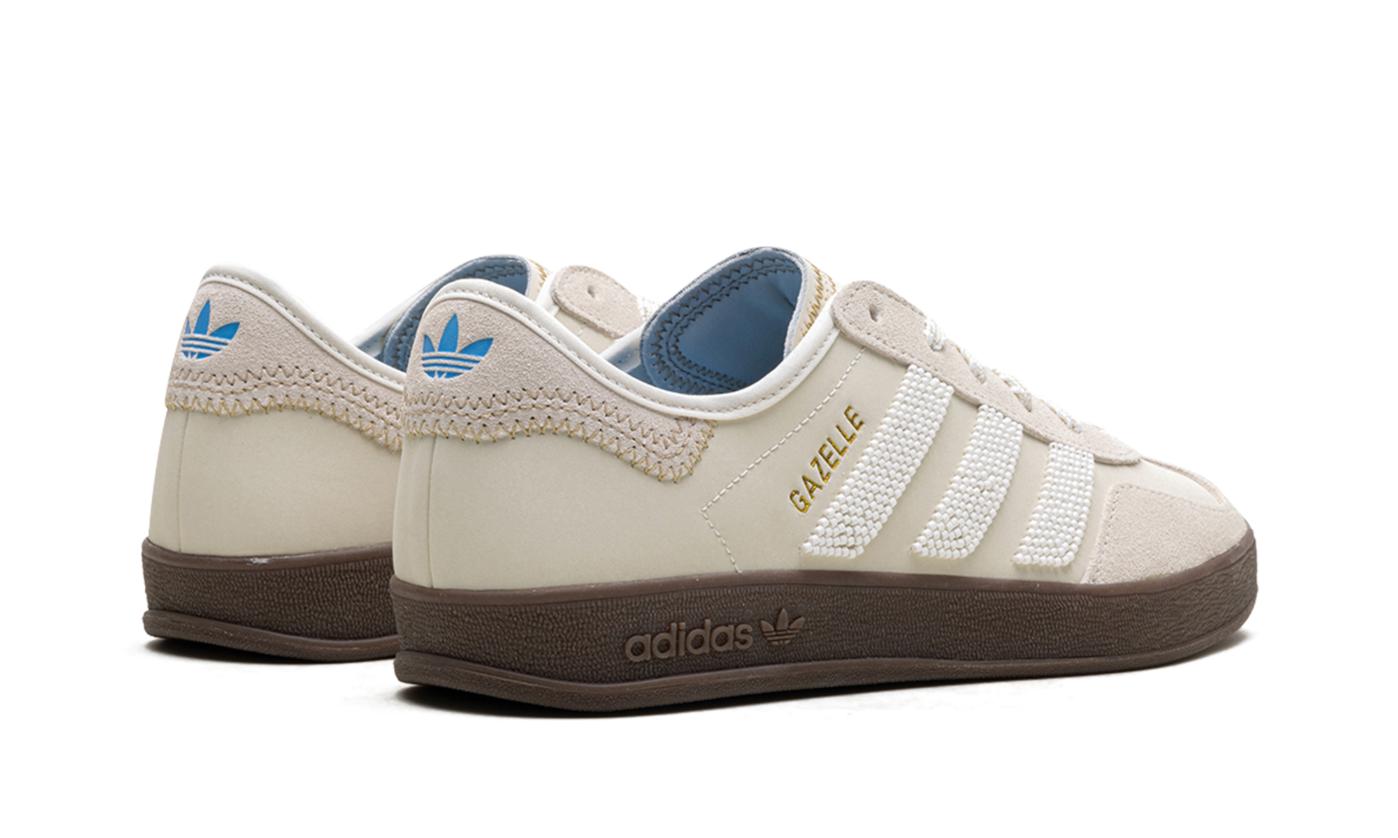adidas gazelle indoor clot by edison chen off white+IH3719+diagnol right behind view