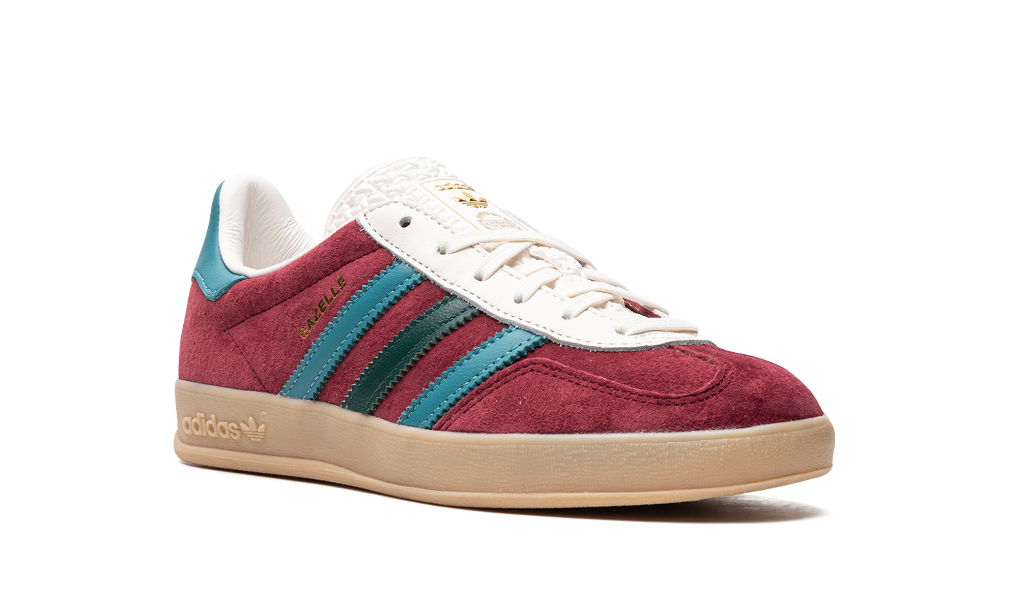 adidas gazelle indoor collegiate burgundy arctic fusion+IG4996+diagnol right view