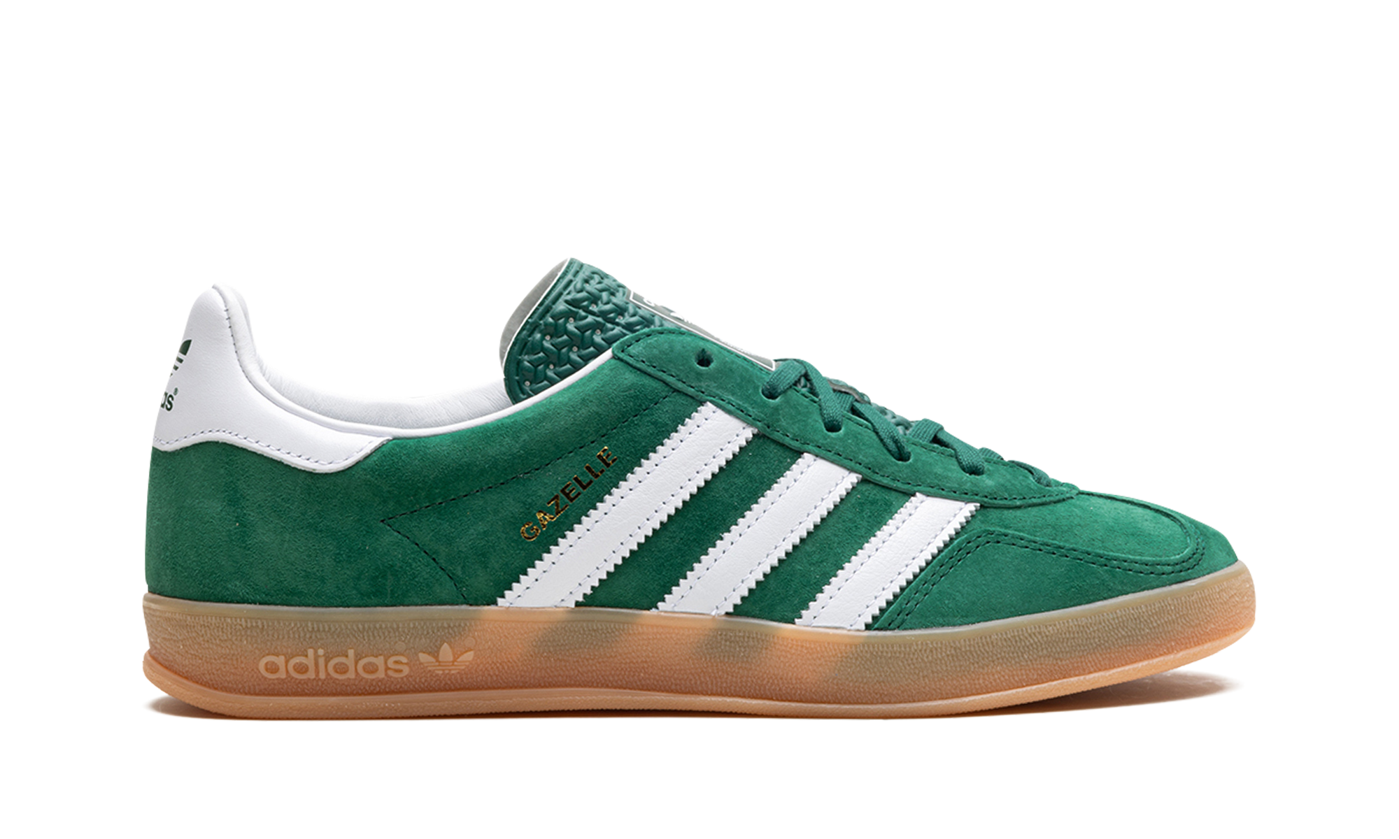 adidas gazelle indoor collegiate green gum+IG1596+right view