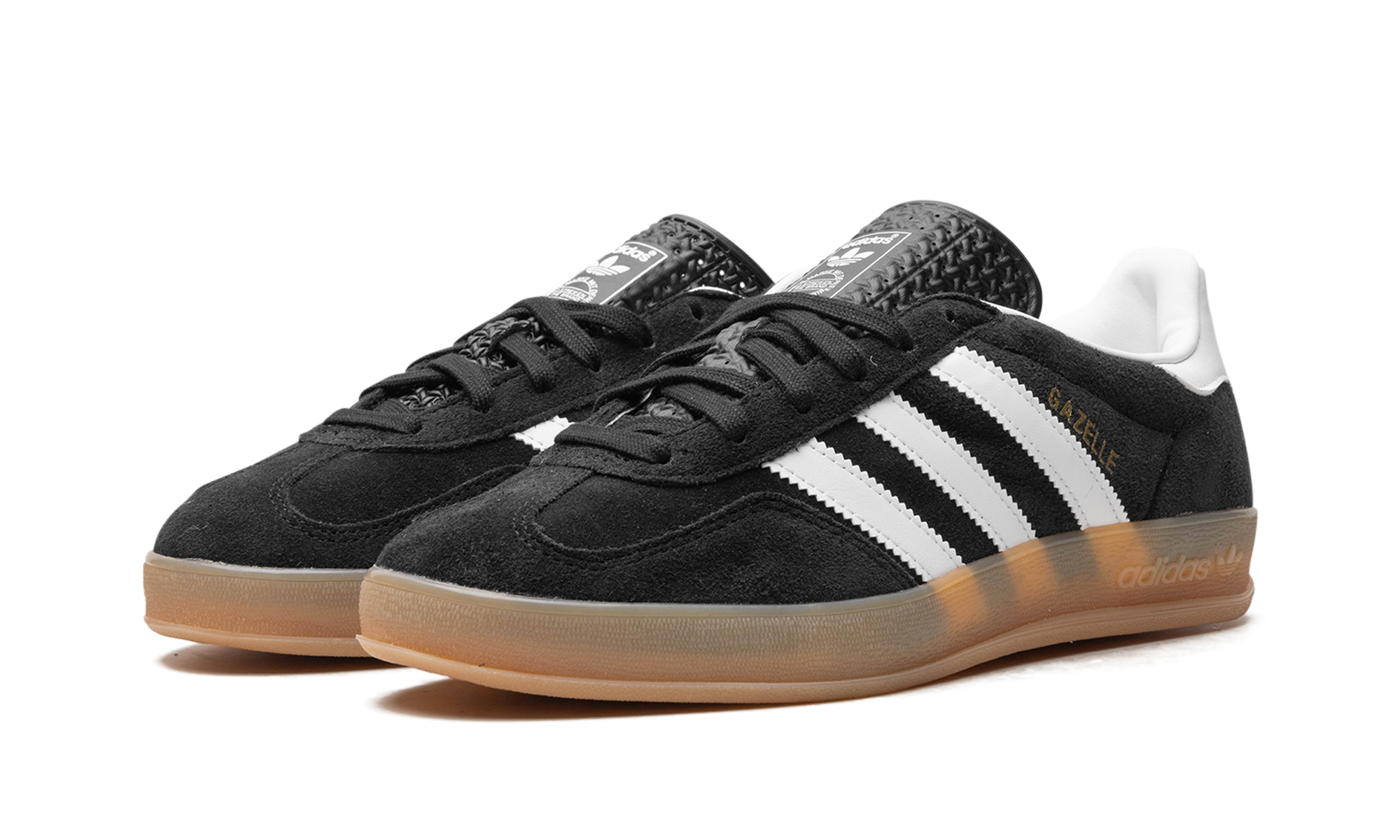 adidas gazelle indoor core black+JI2060+diagnol left view