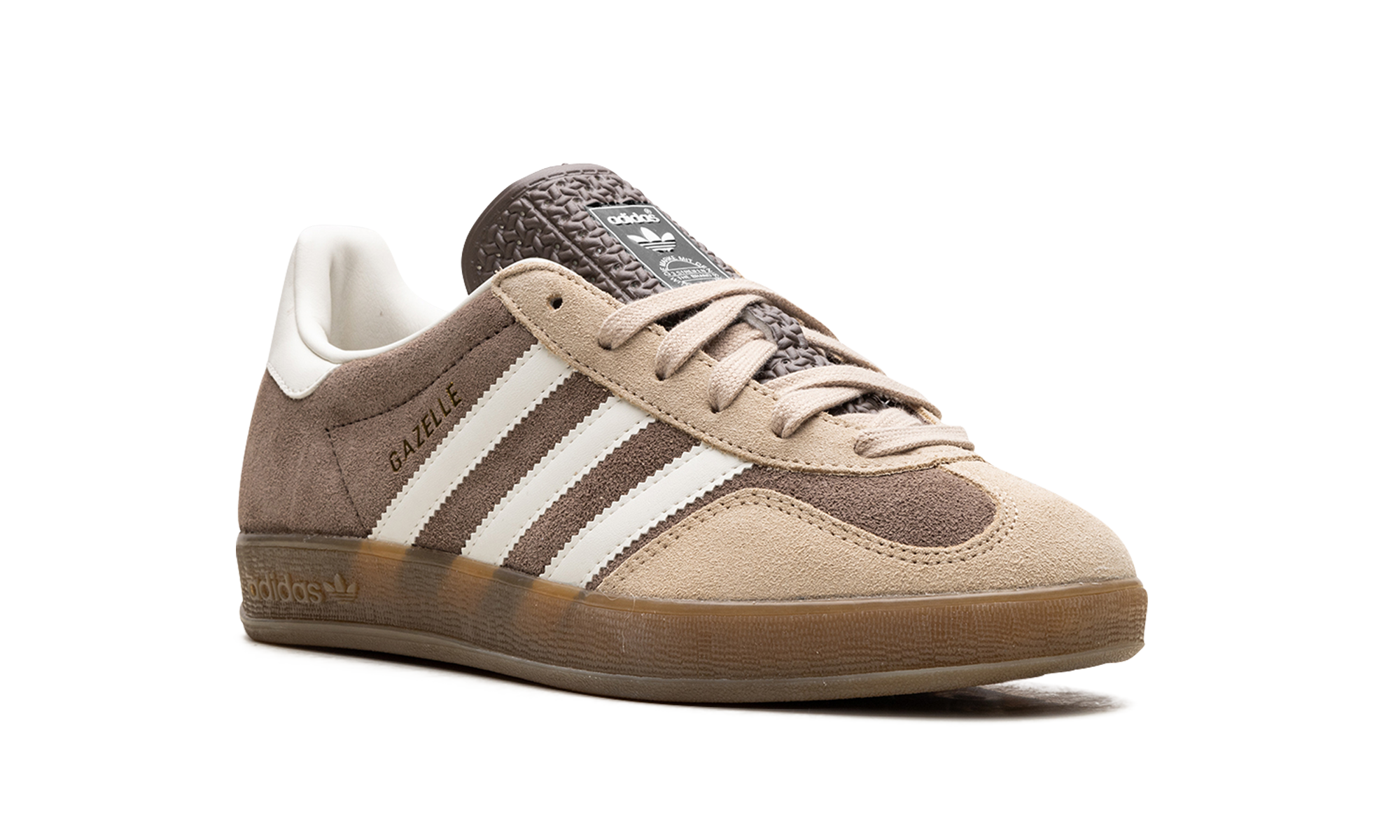 adidas gazelle indoor earth strata magic beige+IF9646+diagnol right view