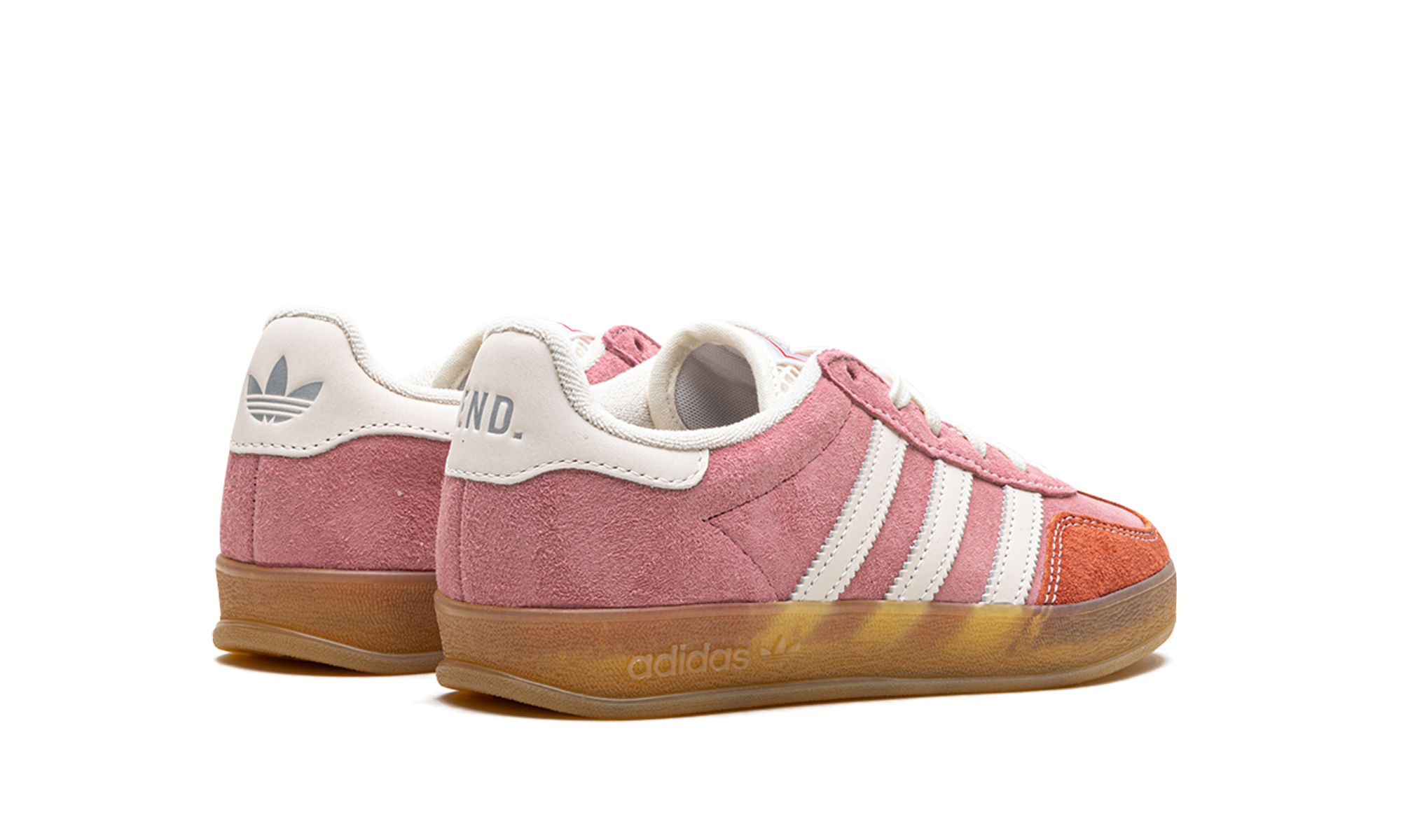 adidas gazelle indoor end laundromat+IH8543+diagnol right behind view