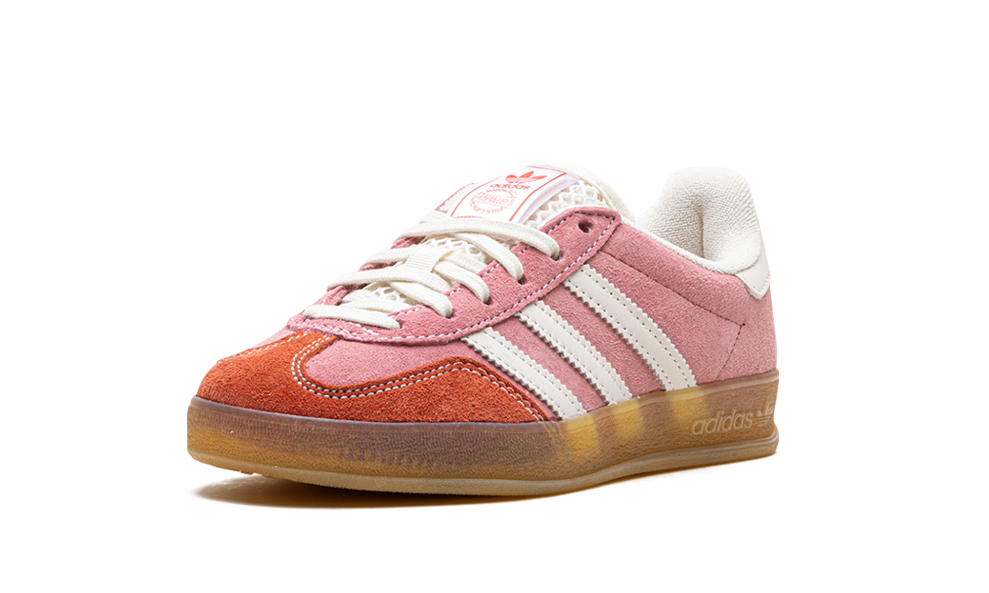 adidas gazelle indoor end laundromat+IH8543+left diagnol single view