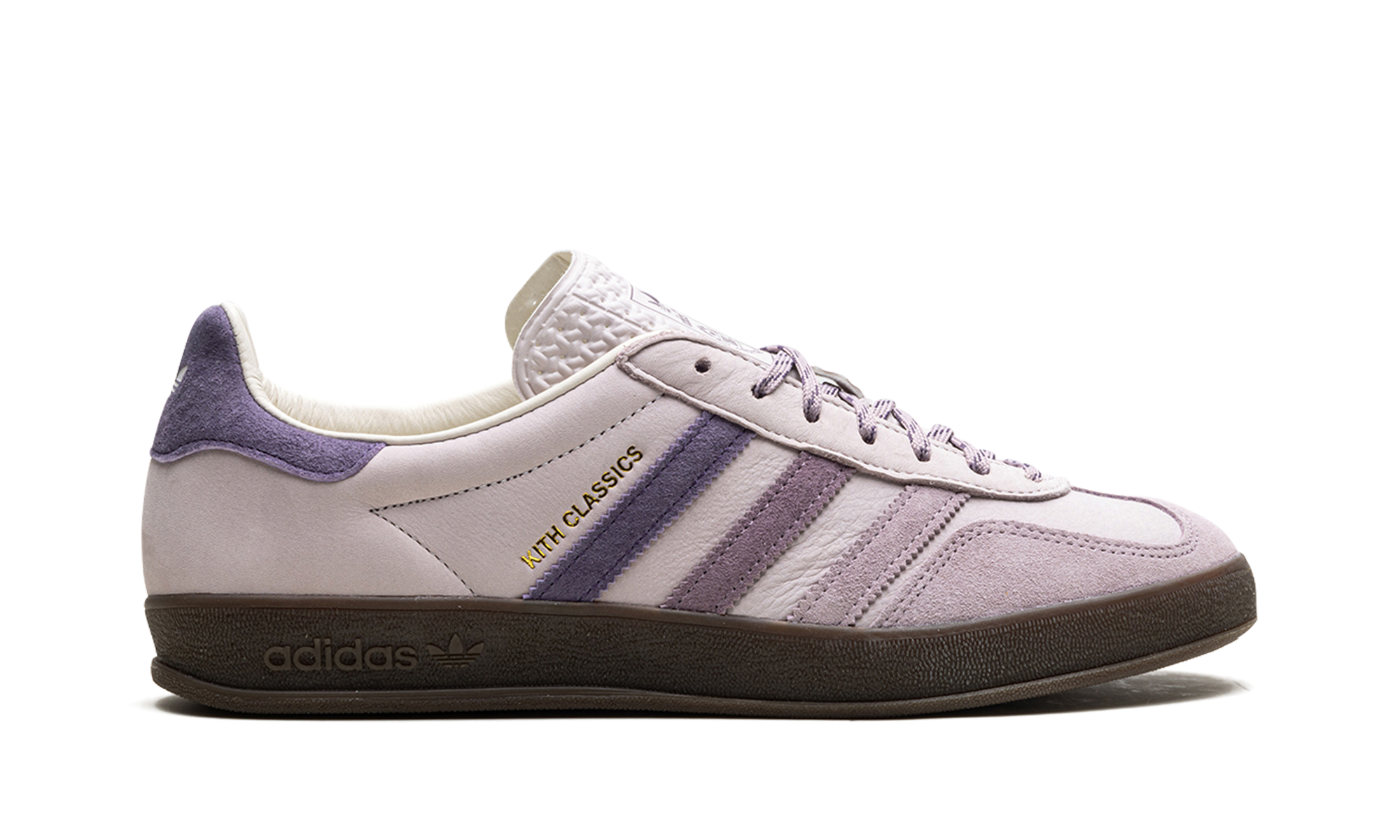 adidas gazelle indoor kith classics ash purple+IH0120+right view