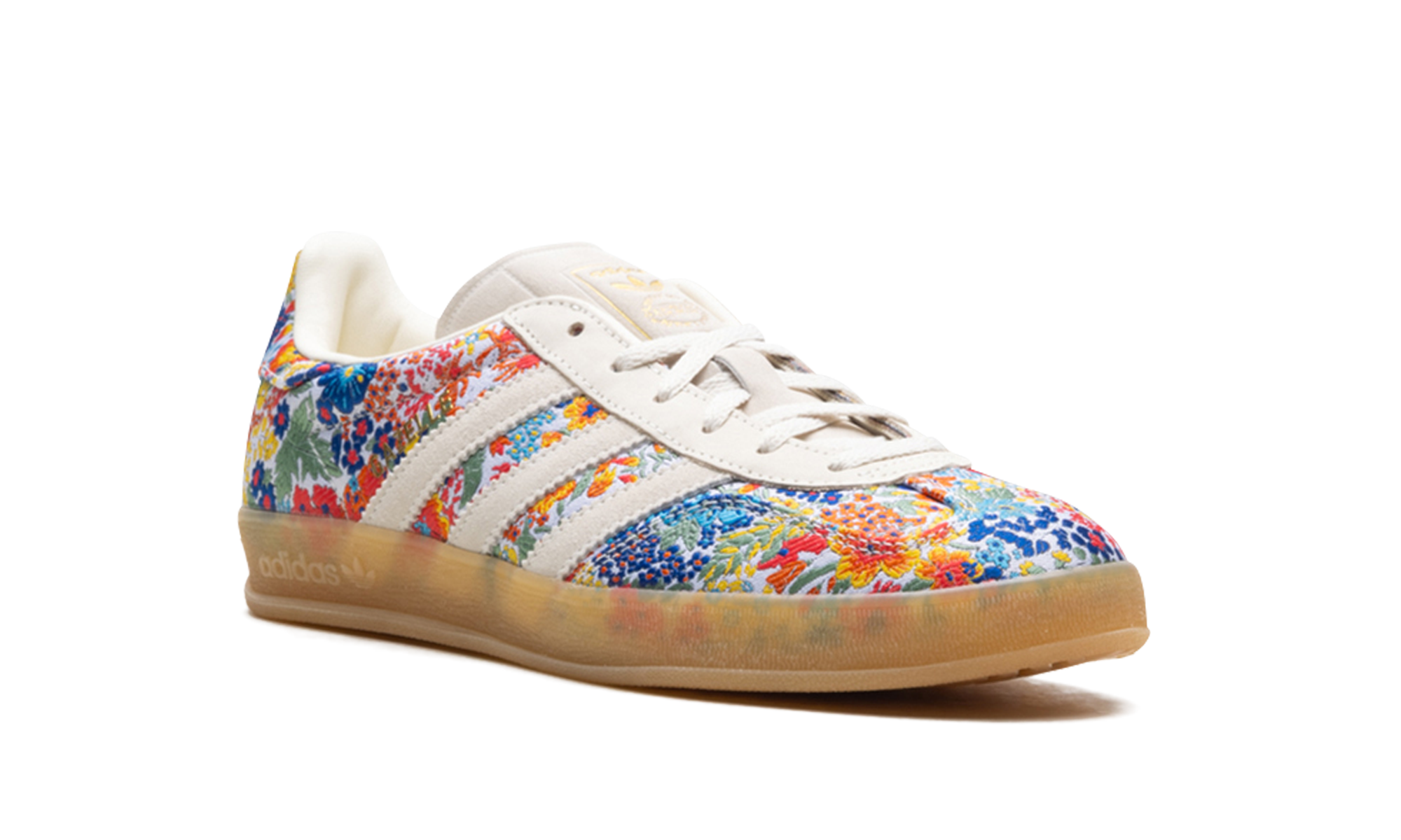 adidas gazelle indoor liberty london floral embroidery women s+JP5309+diagnol right view